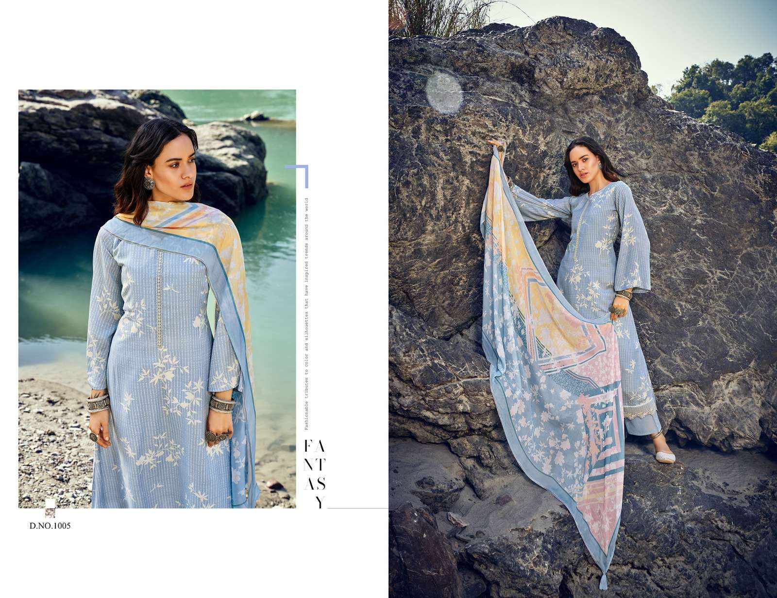 Summer Shine By Rang Fashion 1001 To 1006 Series Beautiful Suits Colorful Stylish Fancy Casual Wear & Ethnic Wear Pure Muslin Dresses At Wholesale Price