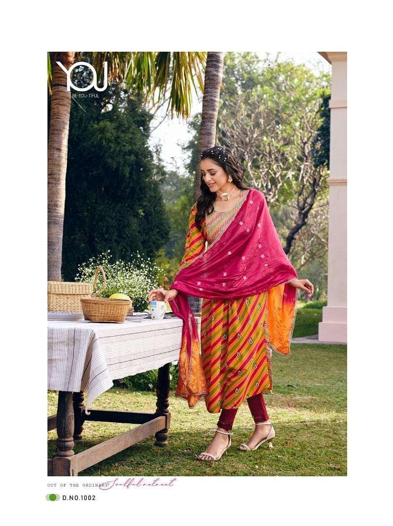 Glitter By You 1001 To 1006 Series Beautiful Festive Suits Colorful Stylish Fancy Casual Wear & Ethnic Wear Pure Cotton Print Dresses At Wholesale Price