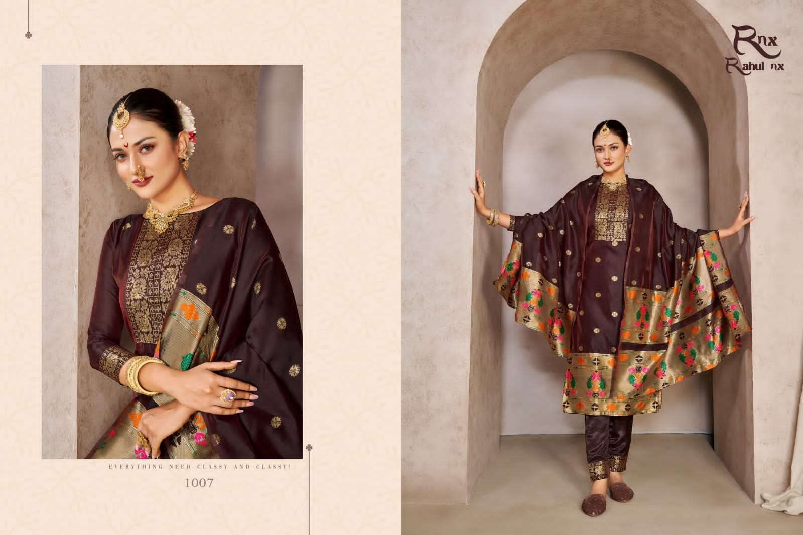 Paithni Minakari By Rahul Nx 1001 To 1011 Series Indian Traditional Wear Collection Beautiful Stylish Fancy Colorful Party Wear & Occasional Wear Banarasi Silk Dresses At Wholesale Price