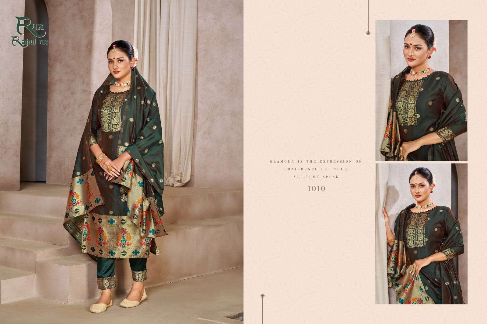 Paithni Minakari By Rahul Nx 1001 To 1011 Series Indian Traditional Wear Collection Beautiful Stylish Fancy Colorful Party Wear & Occasional Wear Banarasi Silk Dresses At Wholesale Price