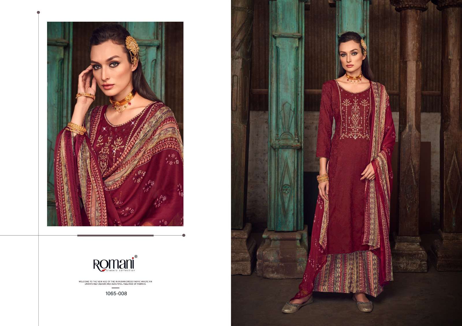 Manvika By Romani 1065-001 To 1065-010 Series Suits Beautiful Fancy Colorful Stylish Party Wear & Occasional Wear Soft Cotton Print Dresses At Wholesale Price