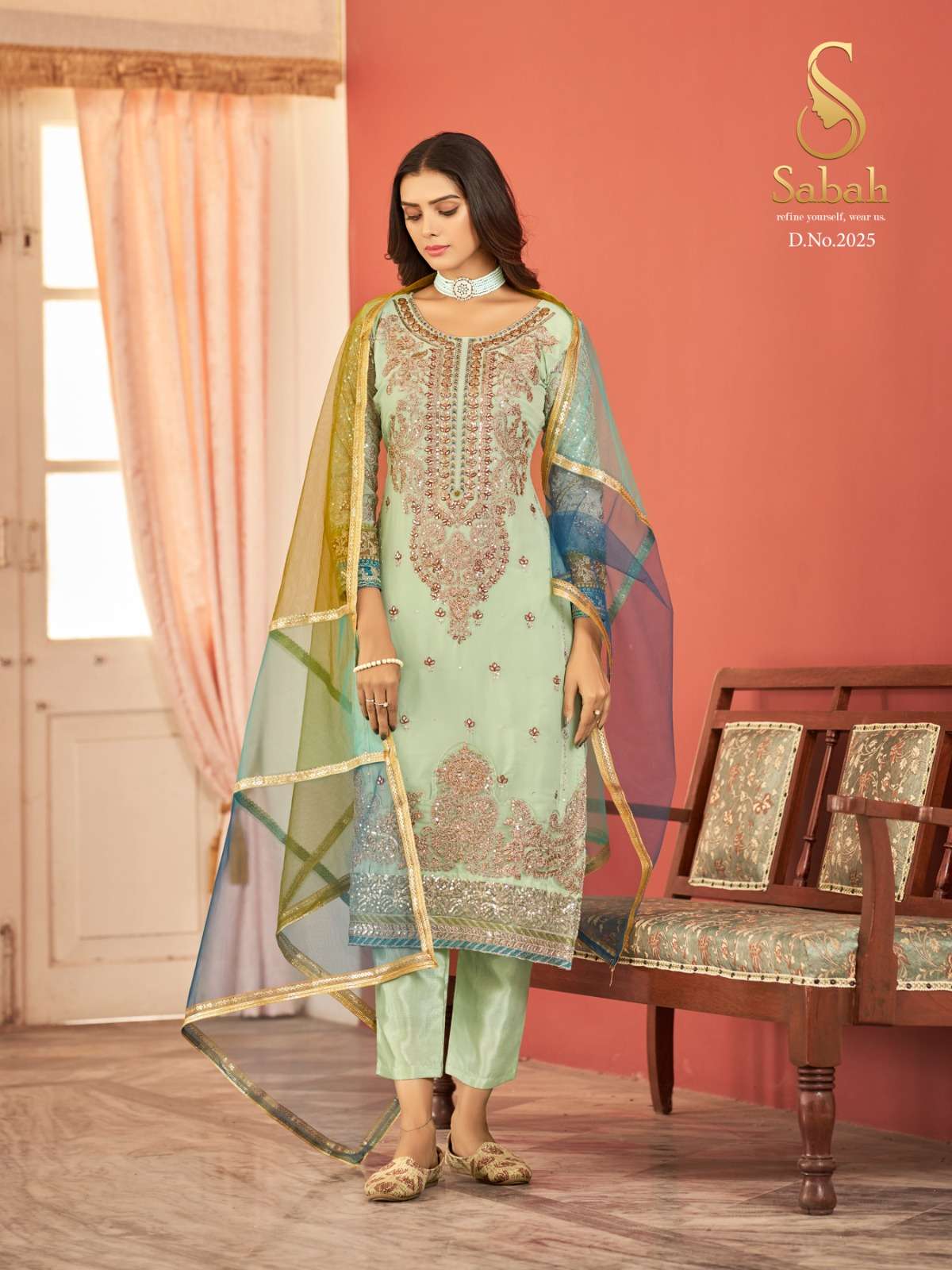 Pakiza By Sabah 2021 To 2026 Series Designer Pakistani Suits Beautiful Fancy Colorful Stylish Party Wear & Occasional Wear Faux Georgette Dresses At Wholesale Price