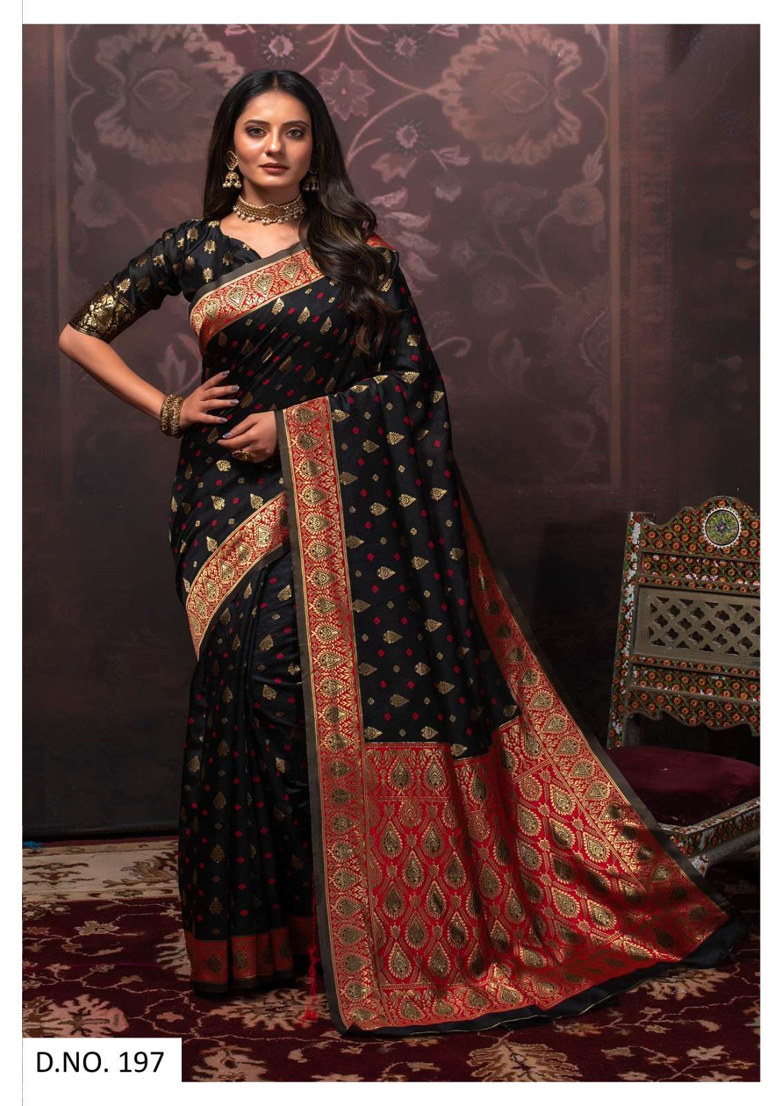 Silki Vol-7 By Pc 194 To 197 Series Indian Traditional Wear Collection Beautiful Stylish Fancy Colorful Party Wear & Occasional Wear Banarasi Silk Sarees At Wholesale Price