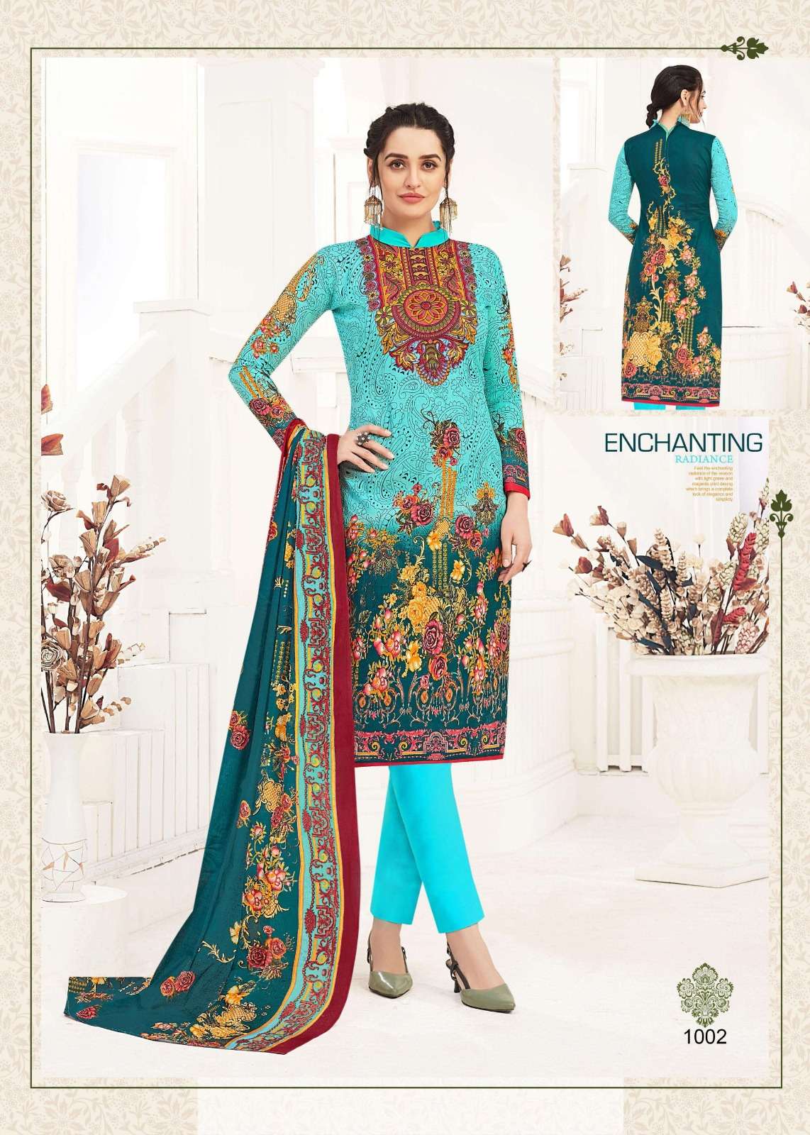 Malhar Vol-1 By Fashid Wholesale 1001 To 1010 Series Beautiful Suits Stylish Colorful Fancy Casual Wear & Ethnic Wear Lawn Cotton Print Dresses At Wholesale Price