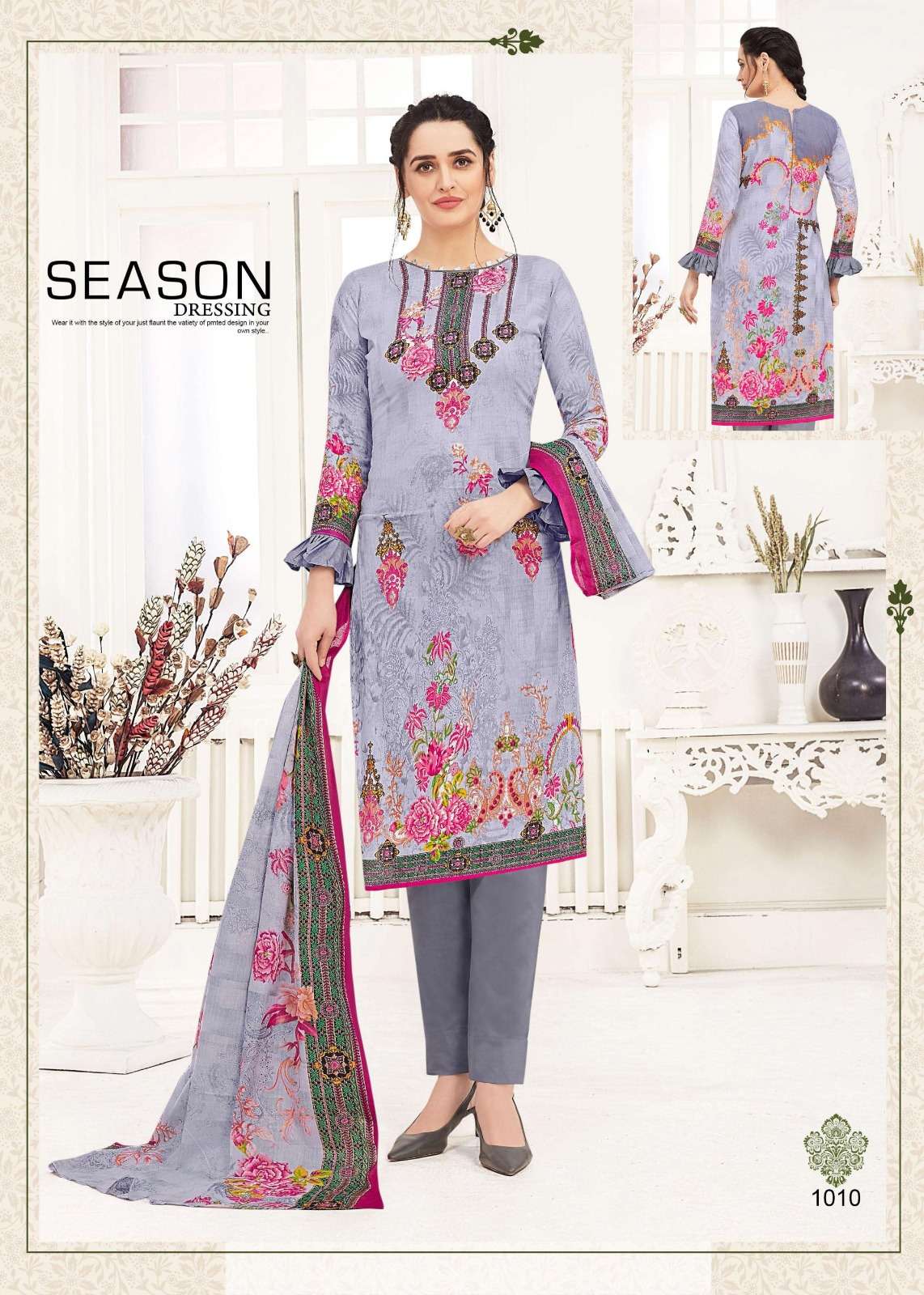 Malhar Vol-1 By Fashid Wholesale 1001 To 1010 Series Beautiful Suits Stylish Colorful Fancy Casual Wear & Ethnic Wear Lawn Cotton Print Dresses At Wholesale Price