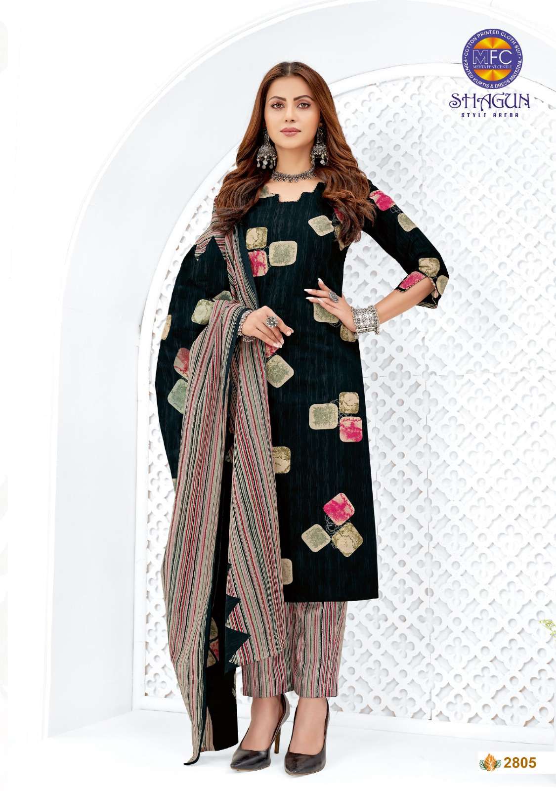 Shagun Vol-28 By Mfc 2801 To 2820 Series Beautiful Suits Stylish Colorful Fancy Casual Wear & Ethnic Wear Heavy Cotton Print Dresses At Wholesale Price