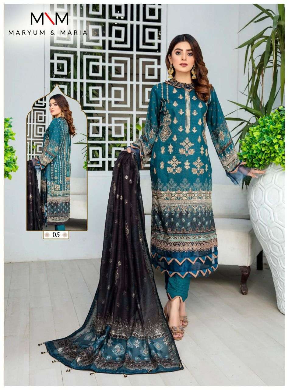 Mahermah By Maryum N Maria 01 To 10 Series Beautiful Pakistani Suits Stylish Fancy Colorful Casual Wear & Ethnic Wear Pure Cotton Dresses At Wholesale Price