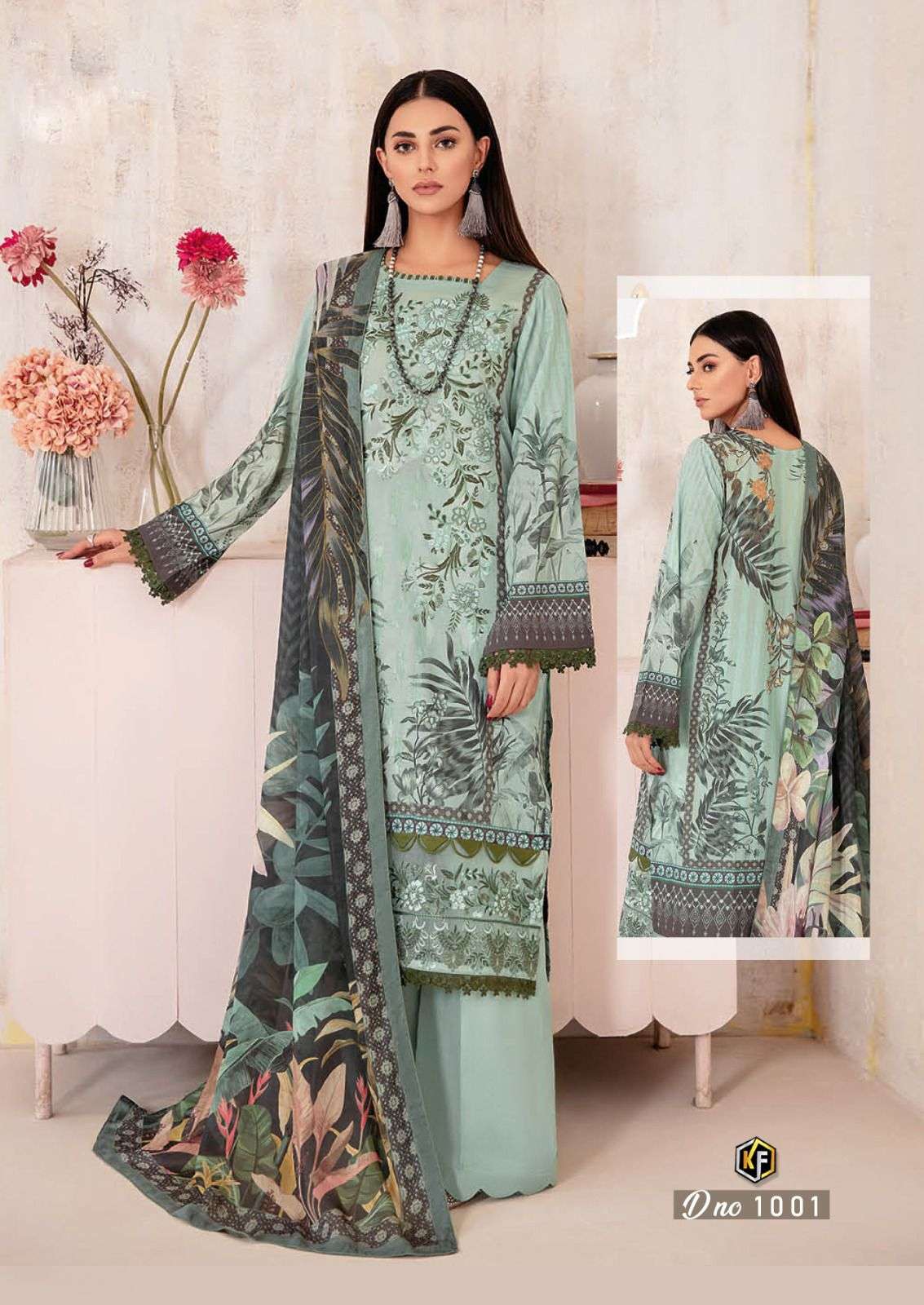 Qurbat By Keval Fab 1001 To 1006 Series Beautiful Stylish Suits Fancy Colorful Casual Wear & Ethnic Wear & Ready To Wear Pure Lawn Cotton Printed Dresses At Wholesale Price