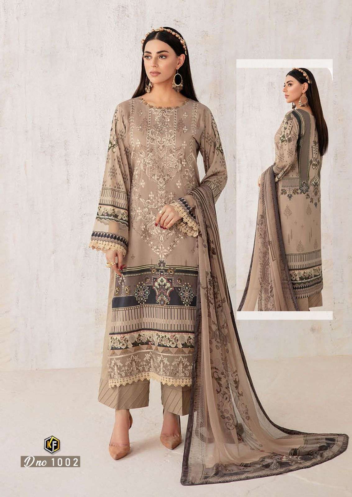 Qurbat By Keval Fab 1001 To 1006 Series Beautiful Stylish Suits Fancy Colorful Casual Wear & Ethnic Wear & Ready To Wear Pure Lawn Cotton Printed Dresses At Wholesale Price