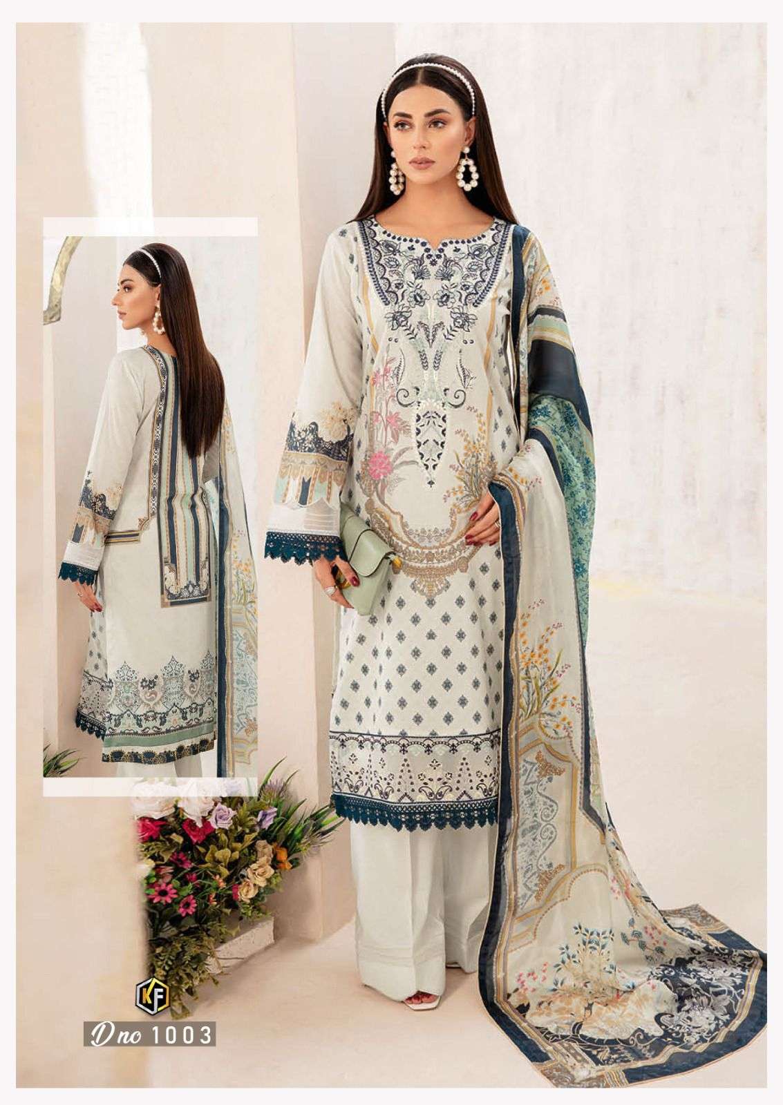 Qurbat By Keval Fab 1001 To 1006 Series Beautiful Stylish Suits Fancy Colorful Casual Wear & Ethnic Wear & Ready To Wear Pure Lawn Cotton Printed Dresses At Wholesale Price