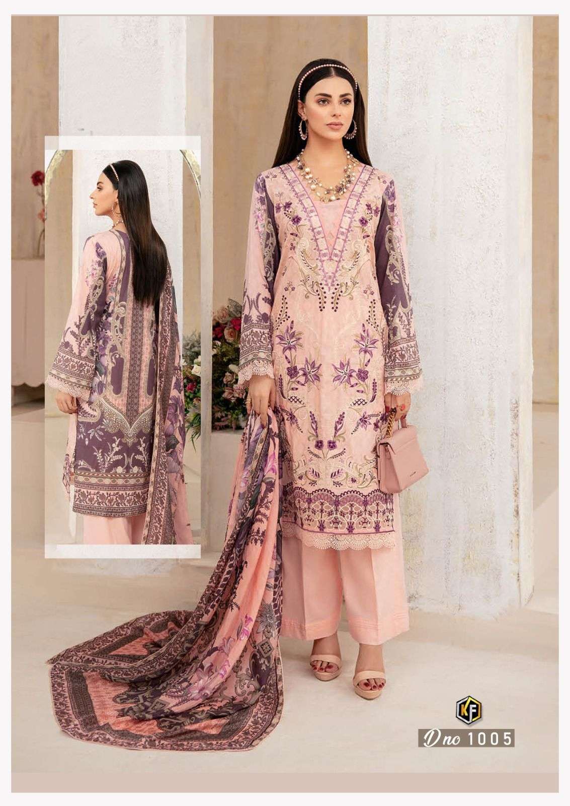 Qurbat By Keval Fab 1001 To 1006 Series Beautiful Stylish Suits Fancy Colorful Casual Wear & Ethnic Wear & Ready To Wear Pure Lawn Cotton Printed Dresses At Wholesale Price