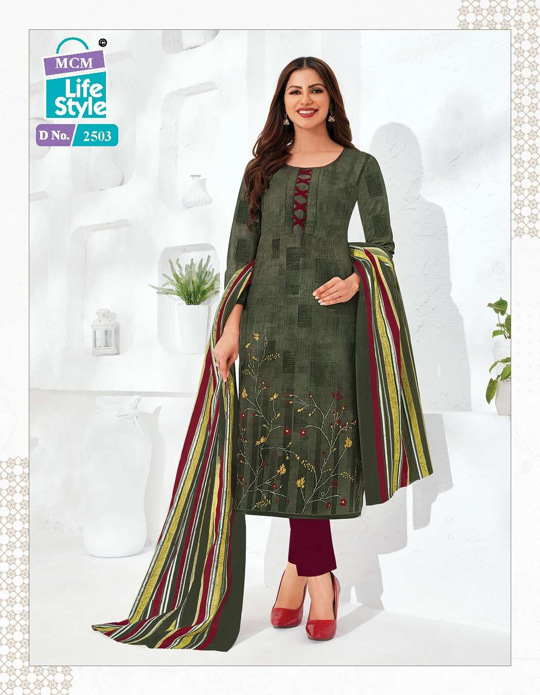Priyalaxmi Vol-25 By Mcm Lifestyle 2502 To 2525 Series Beautiful Stylish Suits Fancy Colorful Casual Wear & Ethnic Wear & Ready To Wear Pure Cotton Printed Dresses At Wholesale Price
