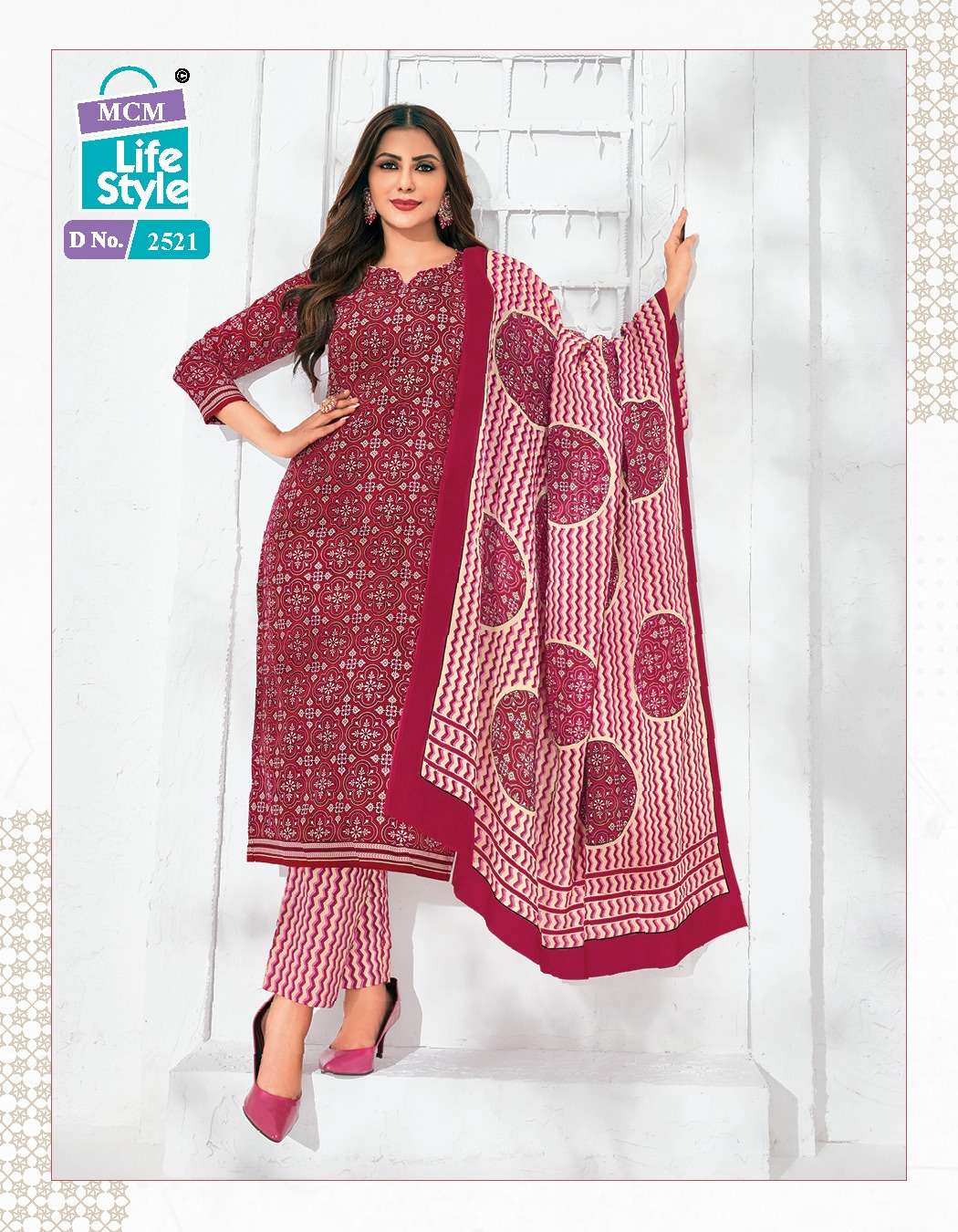 Priyalaxmi Vol-25 By Mcm Lifestyle 2502 To 2525 Series Beautiful Stylish Suits Fancy Colorful Casual Wear & Ethnic Wear & Ready To Wear Pure Cotton Printed Dresses At Wholesale Price