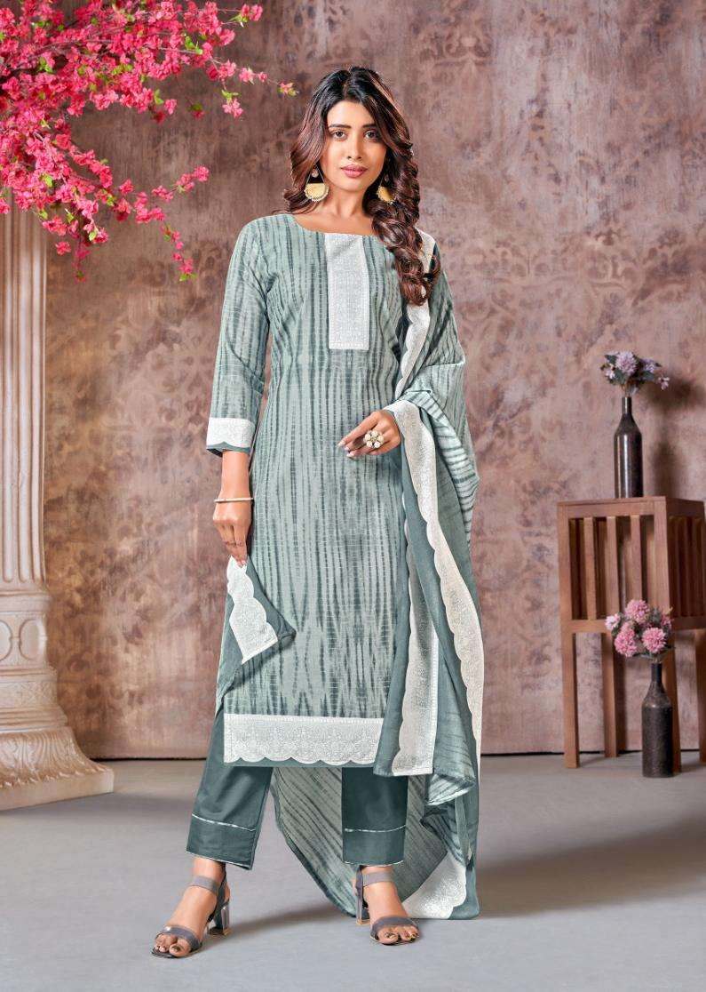 Adhira Vol-2 By Skt Suits 75001 To 75008 Series Beautiful Festive Suits Colorful Stylish Fancy Casual Wear & Ethnic Wear Pure Cotton Print Dresses At Wholesale Price