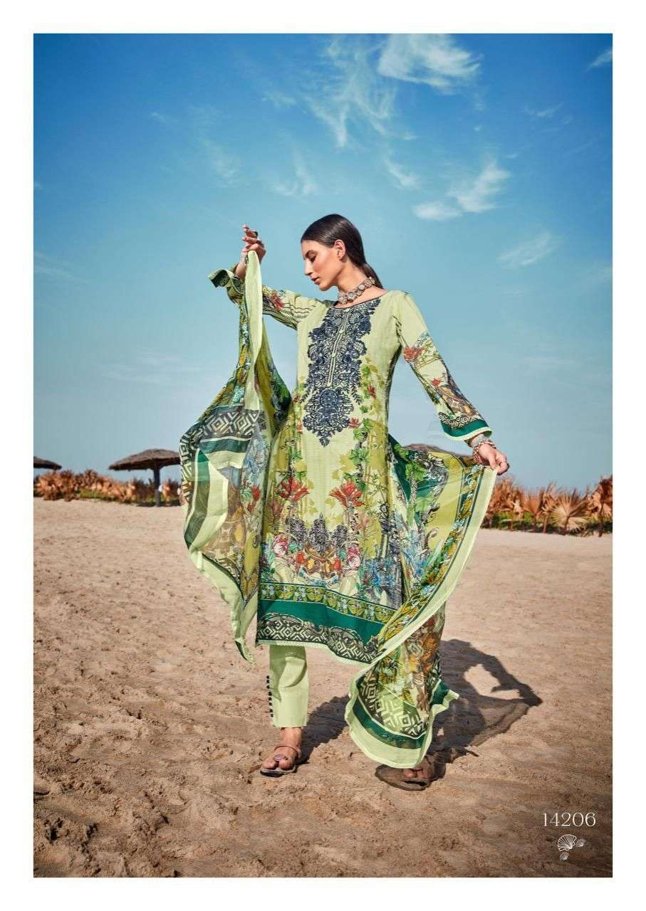 Rungrez By Deepsy Suits 14201 To 14206 Series Beautiful Pakistani Suits Stylish Fancy Colorful Party Wear & Occasional Wear Pure Lawn With Embroidery Dresses At Wholesale Price