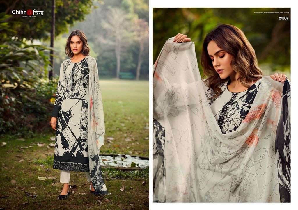 Elvi By Chihn 24800 To 24803 Series Beautiful Stylish Suits Fancy Colorful Casual Wear & Ethnic Wear & Ready To Wear Viscose Muslin Dresses At Wholesale Price