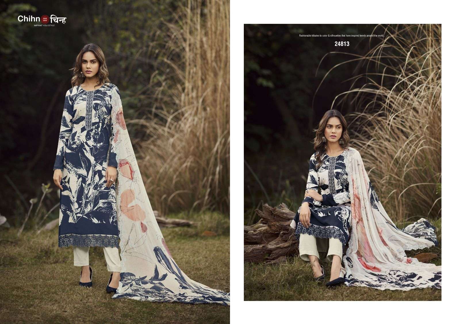 Eliana By Chihn 24811 To 24814 Series Beautiful Stylish Suits Fancy Colorful Casual Wear & Ethnic Wear & Ready To Wear Viscose Muslin Dresses At Wholesale Price