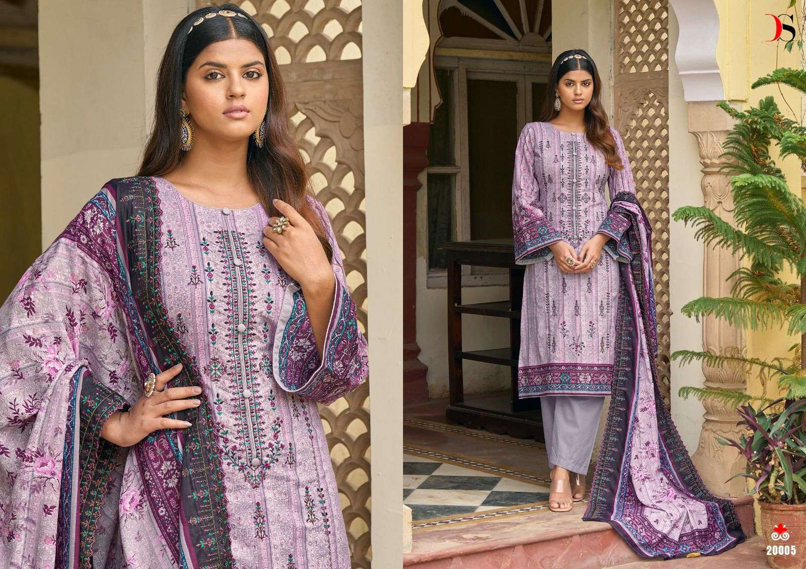 Bin Saeed Vol-2 By Deepsy Suits 20001 To 20008 Series Beautiful Pakistani Suits Colorful Stylish Fancy Casual Wear & Ethnic Wear Pure Cotton Embroidered Dresses At Wholesale Price