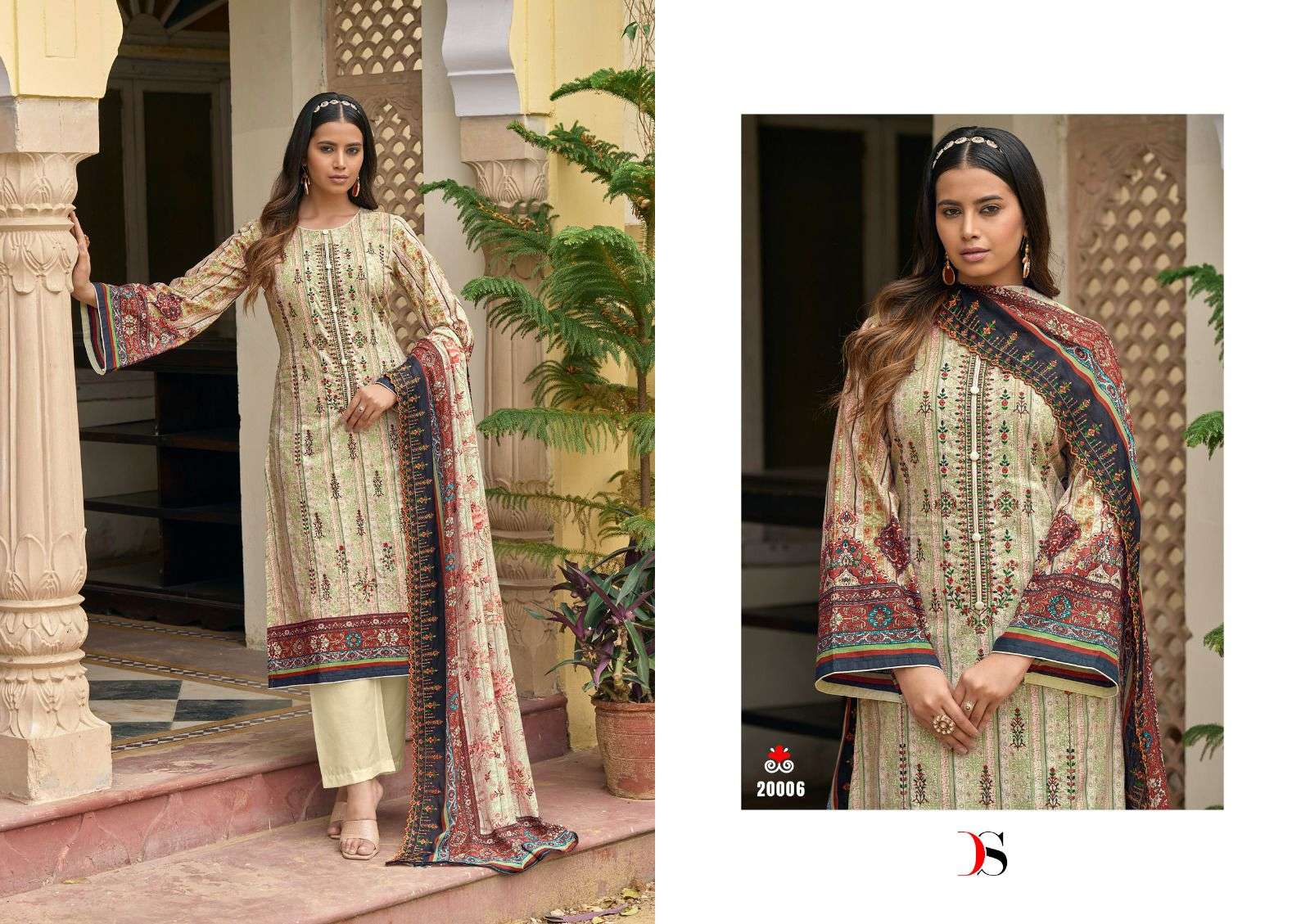 Bin Saeed Vol-2 By Deepsy Suits 20001 To 20008 Series Beautiful Pakistani Suits Colorful Stylish Fancy Casual Wear & Ethnic Wear Pure Cotton Embroidered Dresses At Wholesale Price