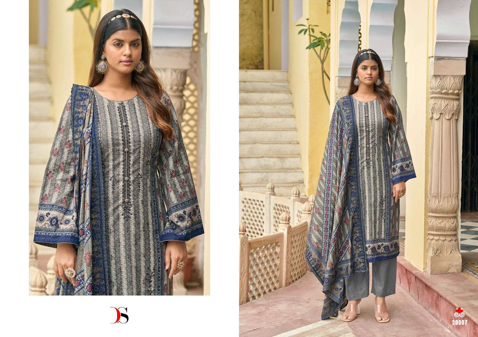 Bin Saeed Vol-2 By Deepsy Suits 20001 To 20008 Series Beautiful Pakistani Suits Colorful Stylish Fancy Casual Wear & Ethnic Wear Pure Cotton Embroidered Dresses At Wholesale Price