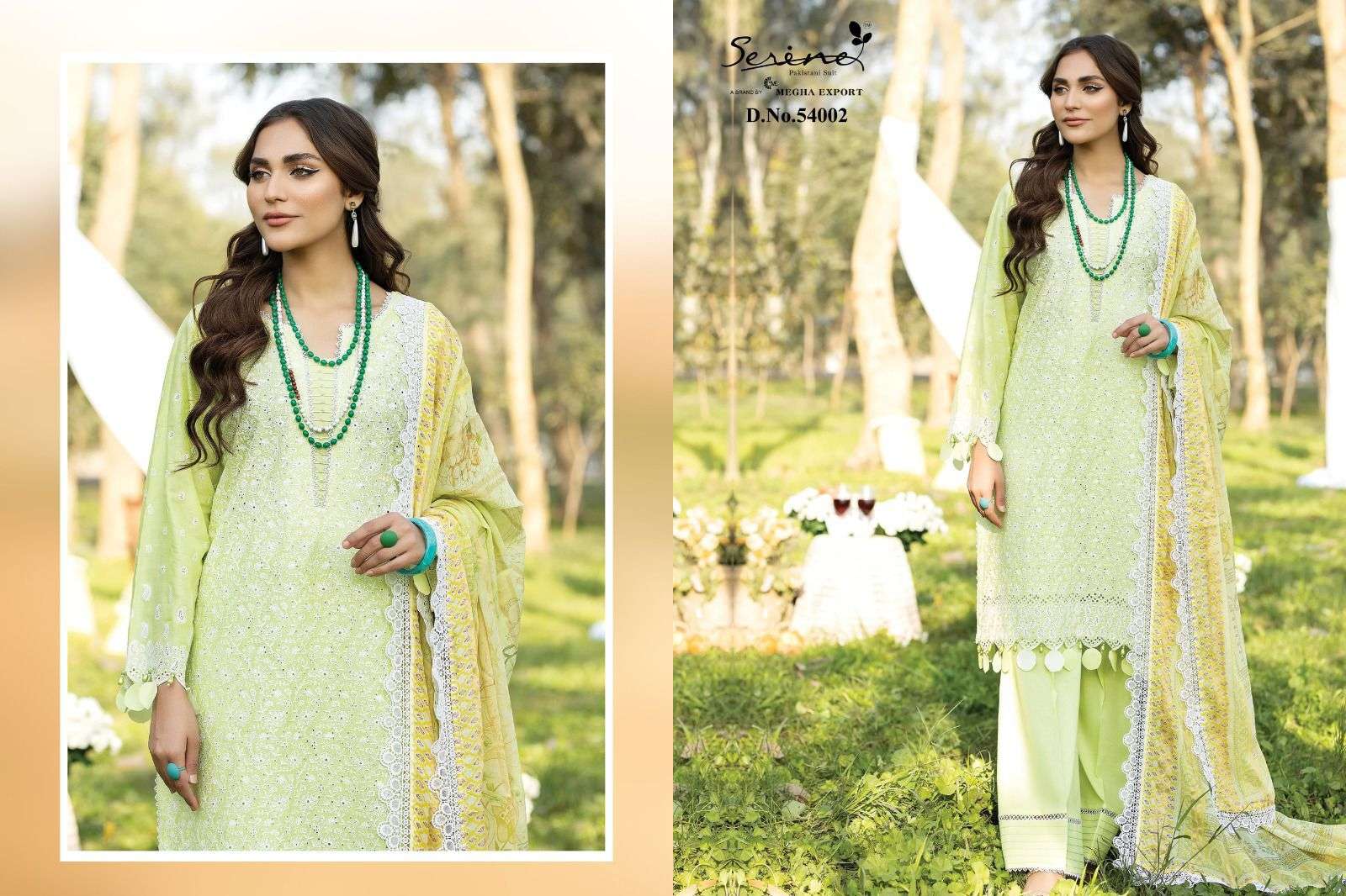 Adan Libas Fuchsia By Serene 54001 To 54006 Series Beautiful Pakistani Suits Colorful Stylish Fancy Casual Wear & Ethnic Wear Pure Lawn Cotton Dresses At Wholesale Price