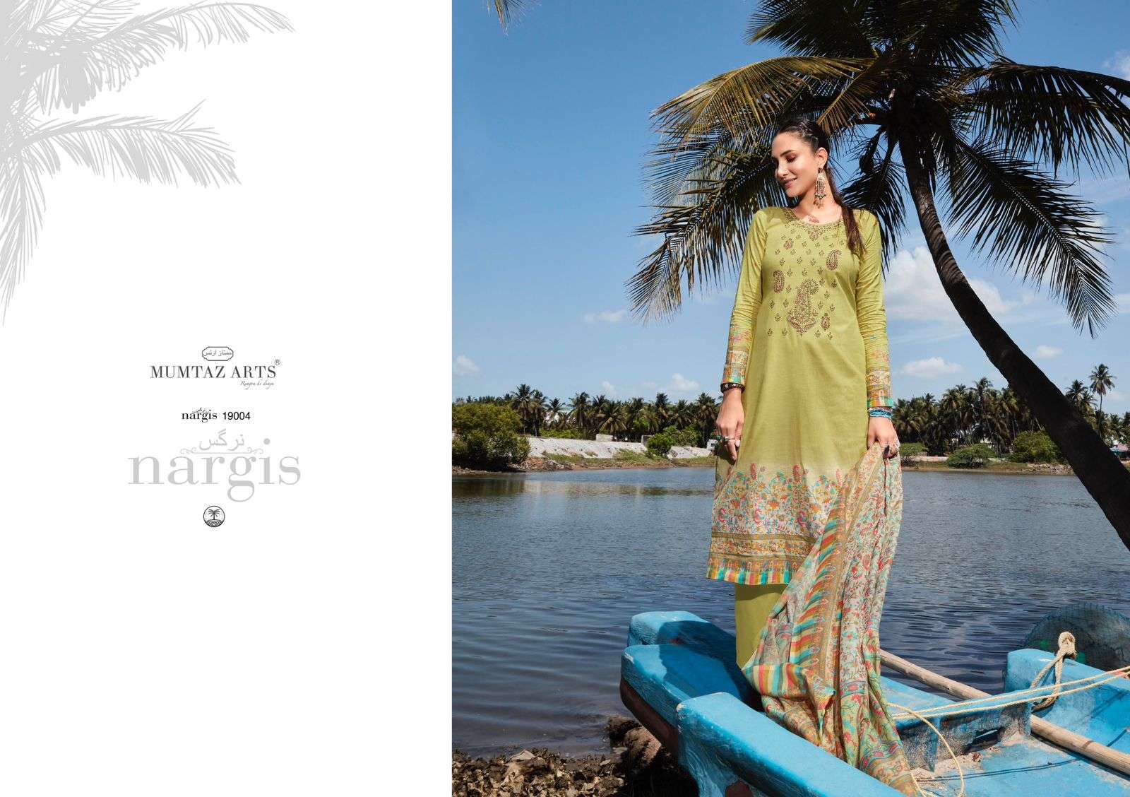Nargis By Mumtaz Arts 19001 To 19008 Series Beautiful Stylish Festive Suits Fancy Colorful Casual Wear & Ethnic Wear & Ready To Wear Pure Lawn Cambric With Embroidery Dresses At Wholesale Price