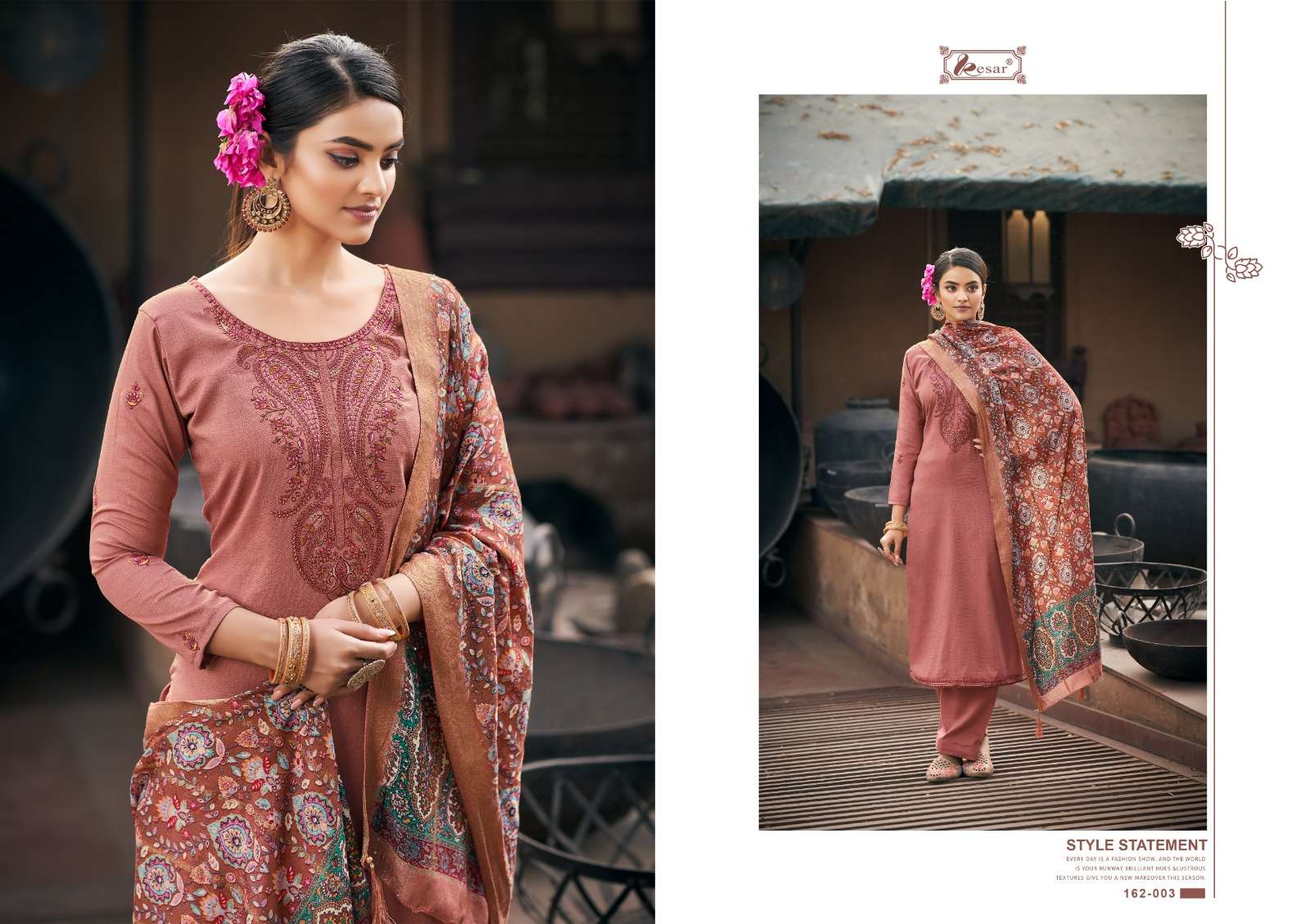Alfaz By Kesar 162-001 To 162-006 Series Designer Festive Suits Collection Beautiful Stylish Fancy Colorful Party Wear & Occasional Wear Muslin Linen Silk Dresses At Wholesale Price