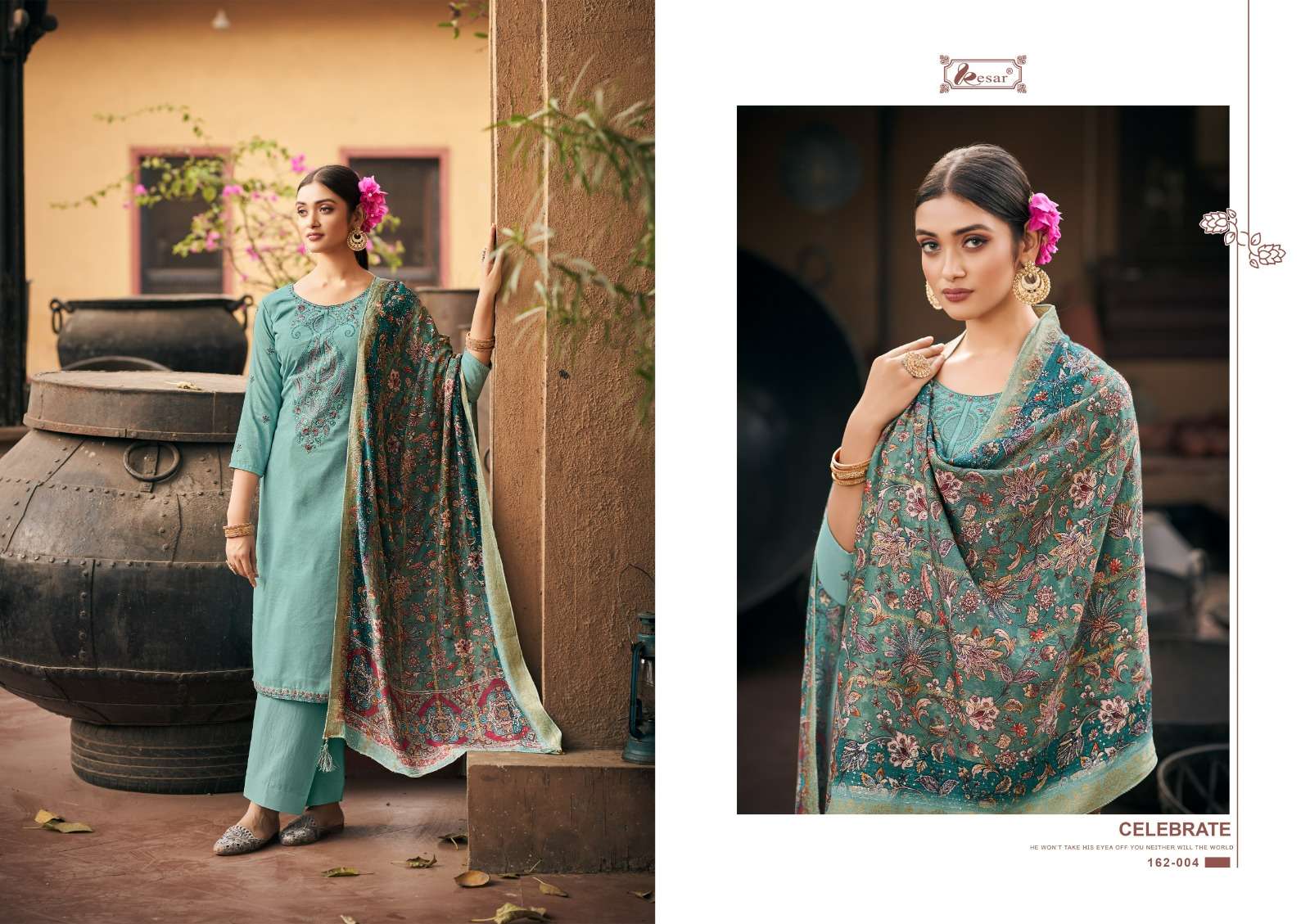Alfaz By Kesar 162-001 To 162-006 Series Designer Festive Suits Collection Beautiful Stylish Fancy Colorful Party Wear & Occasional Wear Muslin Linen Silk Dresses At Wholesale Price