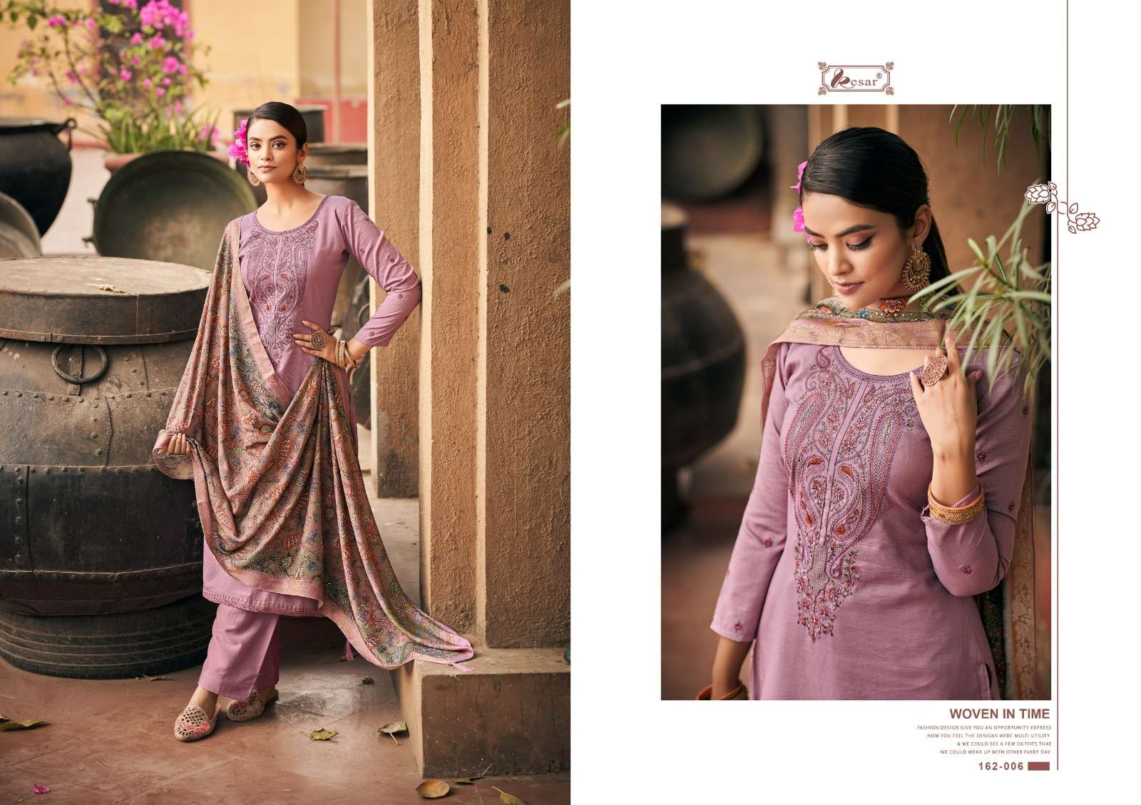 Alfaz By Kesar 162-001 To 162-006 Series Designer Festive Suits Collection Beautiful Stylish Fancy Colorful Party Wear & Occasional Wear Muslin Linen Silk Dresses At Wholesale Price