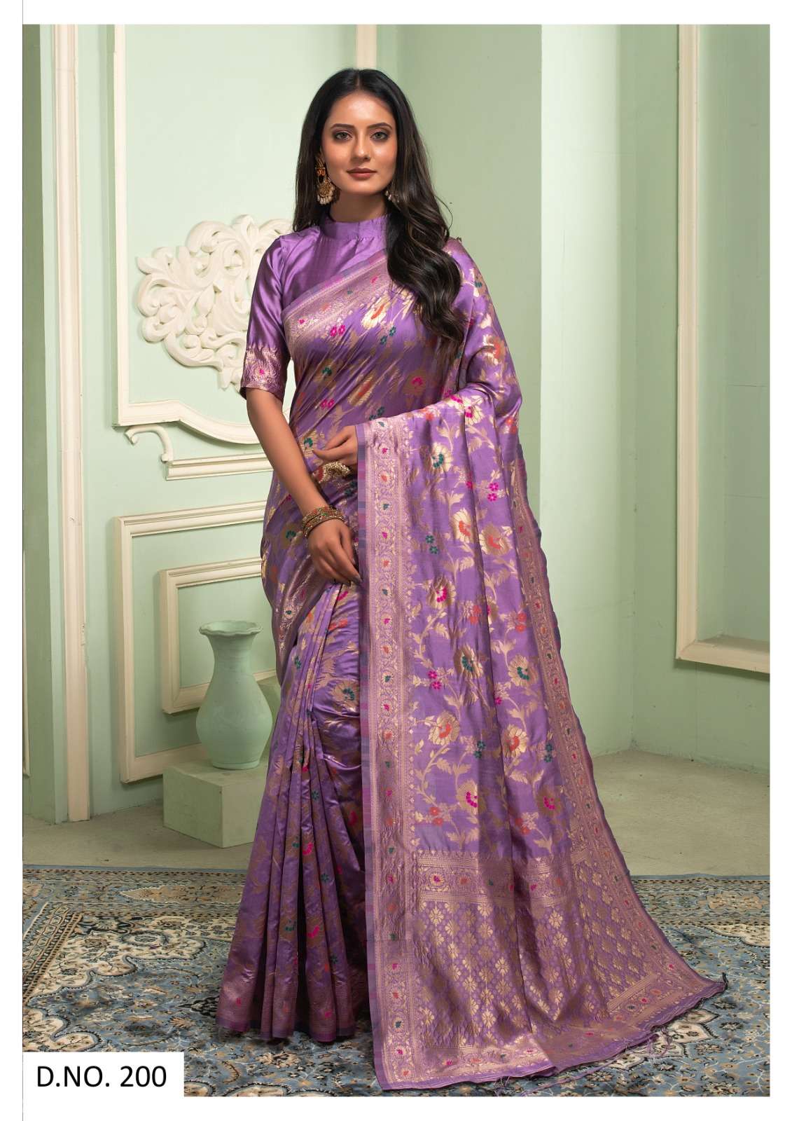 Silki Vol-8 By Pc 198 To 201 Series Indian Traditional Wear Collection Beautiful Stylish Fancy Colorful Party Wear & Occasional Wear Banarasi Silk Sarees At Wholesale Price