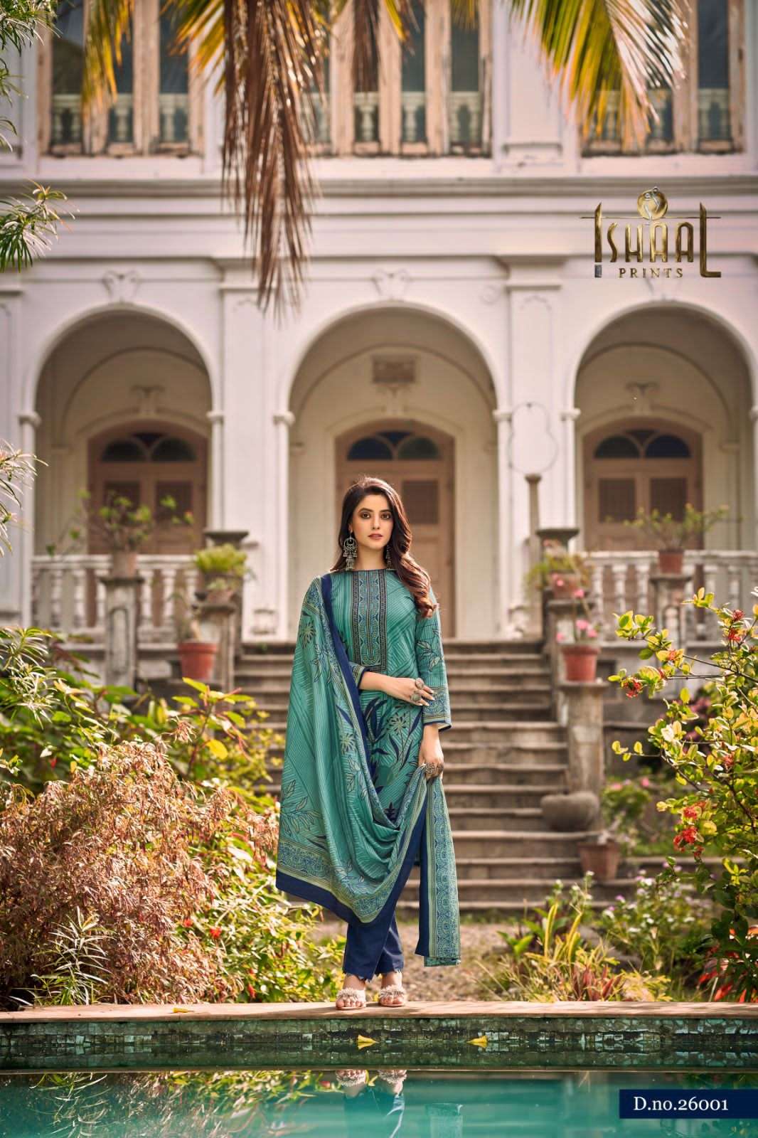Gulmohar Vol-26 By Ishaal Prints 26001 To 26010 Series Beautiful Festive Suits Colorful Stylish Fancy Casual Wear & Ethnic Wear Pure Lawn Prints Dresses At Wholesale Price
