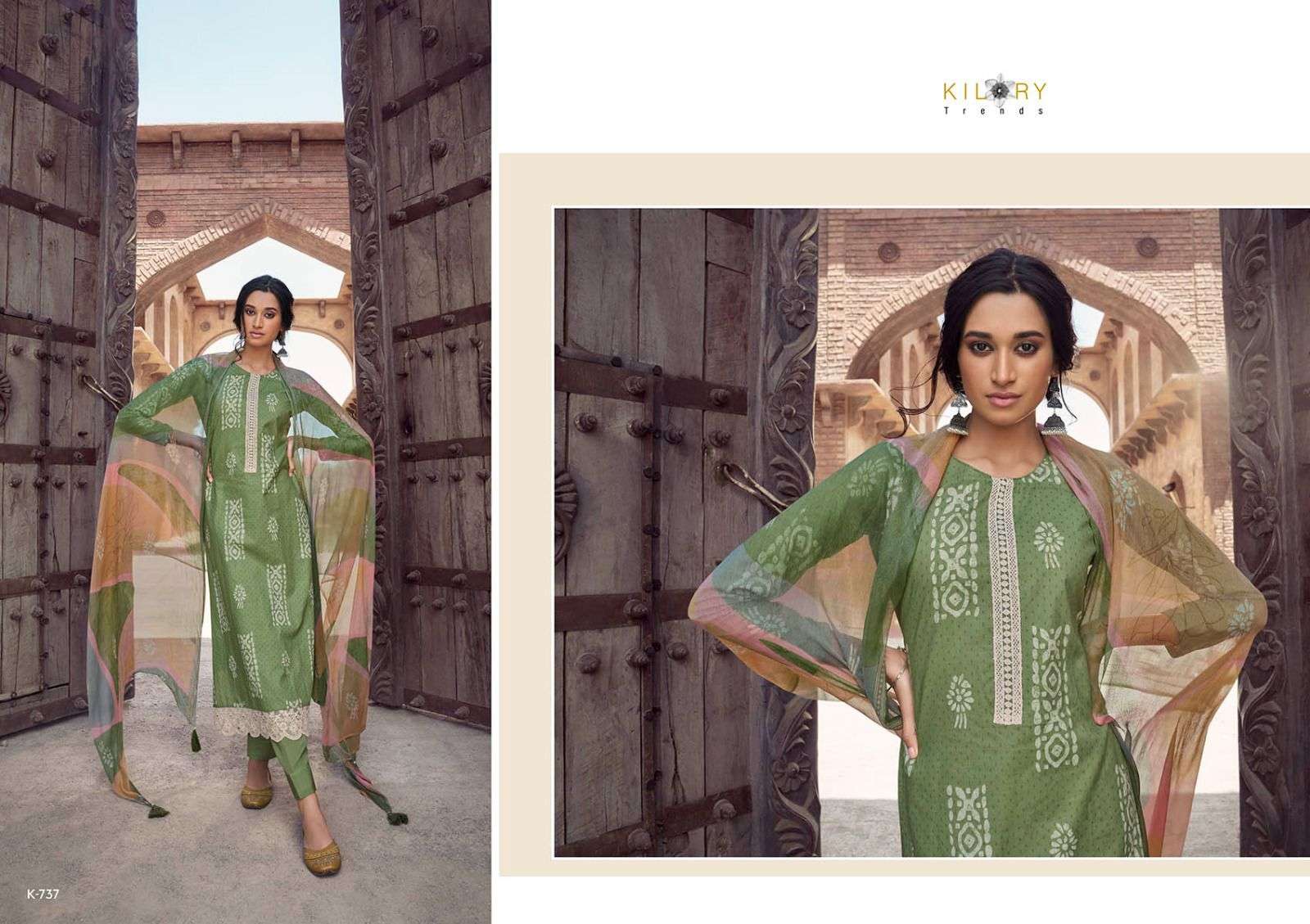 Essence By Kilory 731 To 738 Series Beautiful Suits Colorful Stylish Fancy Casual Wear & Ethnic Wear Pure Lawn Cotton Dresses At Wholesale Price