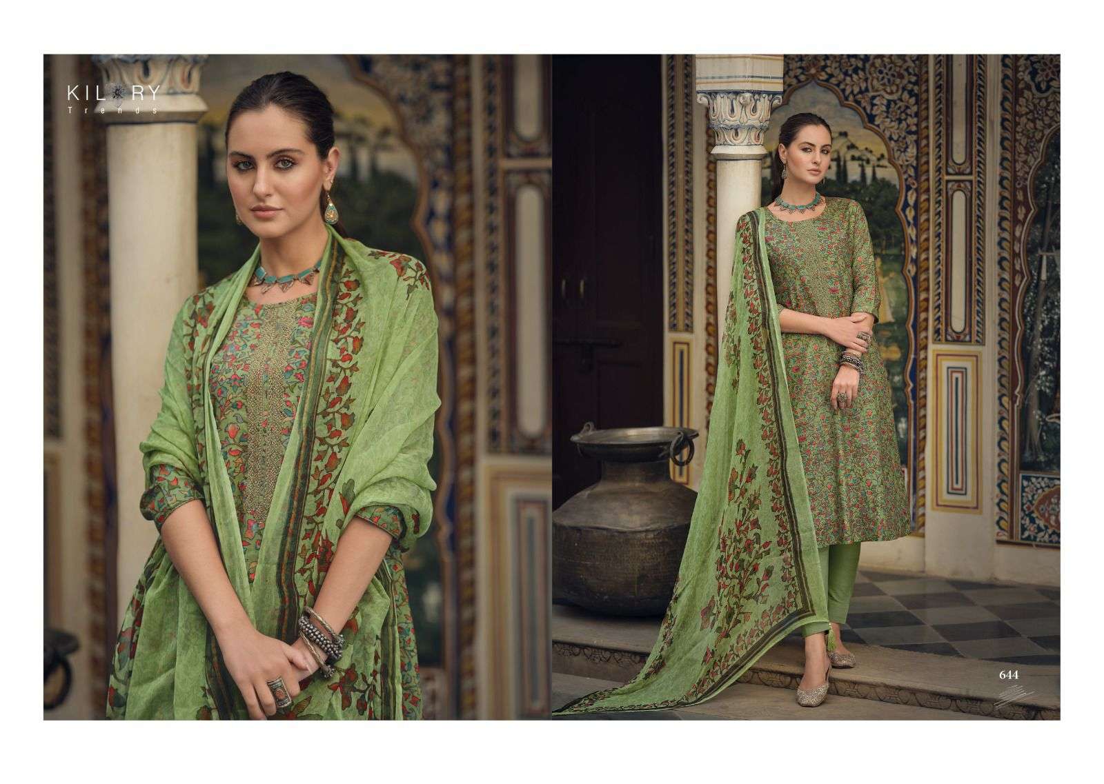 Tesoro By Kilory 641 To 648 Series Beautiful Suits Colorful Stylish Fancy Casual Wear & Ethnic Wear Pure Lawn Cotton Dresses At Wholesale Price