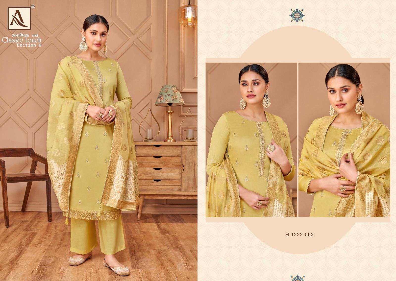 Classic Touch Vol-9 By Alok Suits 1222-001 To 1222-006 Series Beautiful Stylish Festive Suits Fancy Colorful Casual Wear & Ethnic Wear & Ready To Wear Pure Jam Cotton Dresses At Wholesale Price