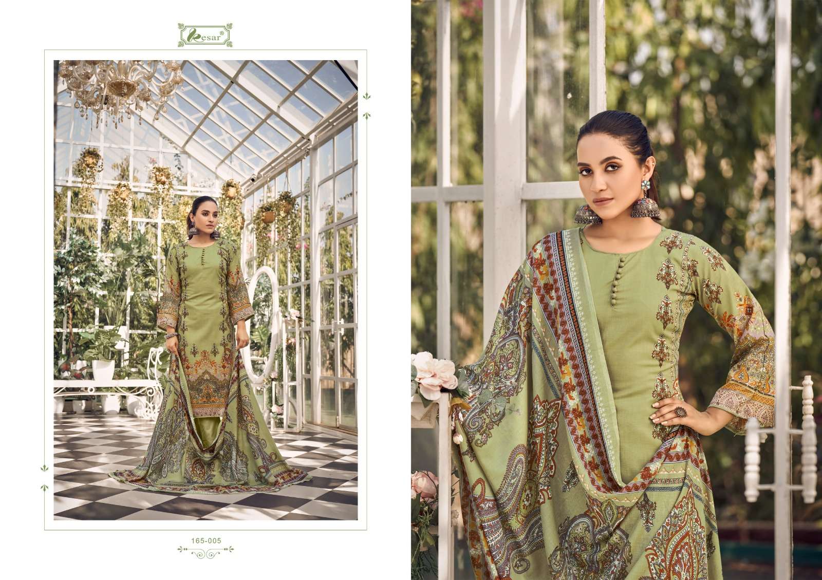 Rutba By Kesar 165 -001 To 165-006 Series Beautiful Stylish Suits Fancy Colorful Casual Wear & Ethnic Wear & Ready To Wear Pure Lawn Cotton Dresses At Wholesale Price
