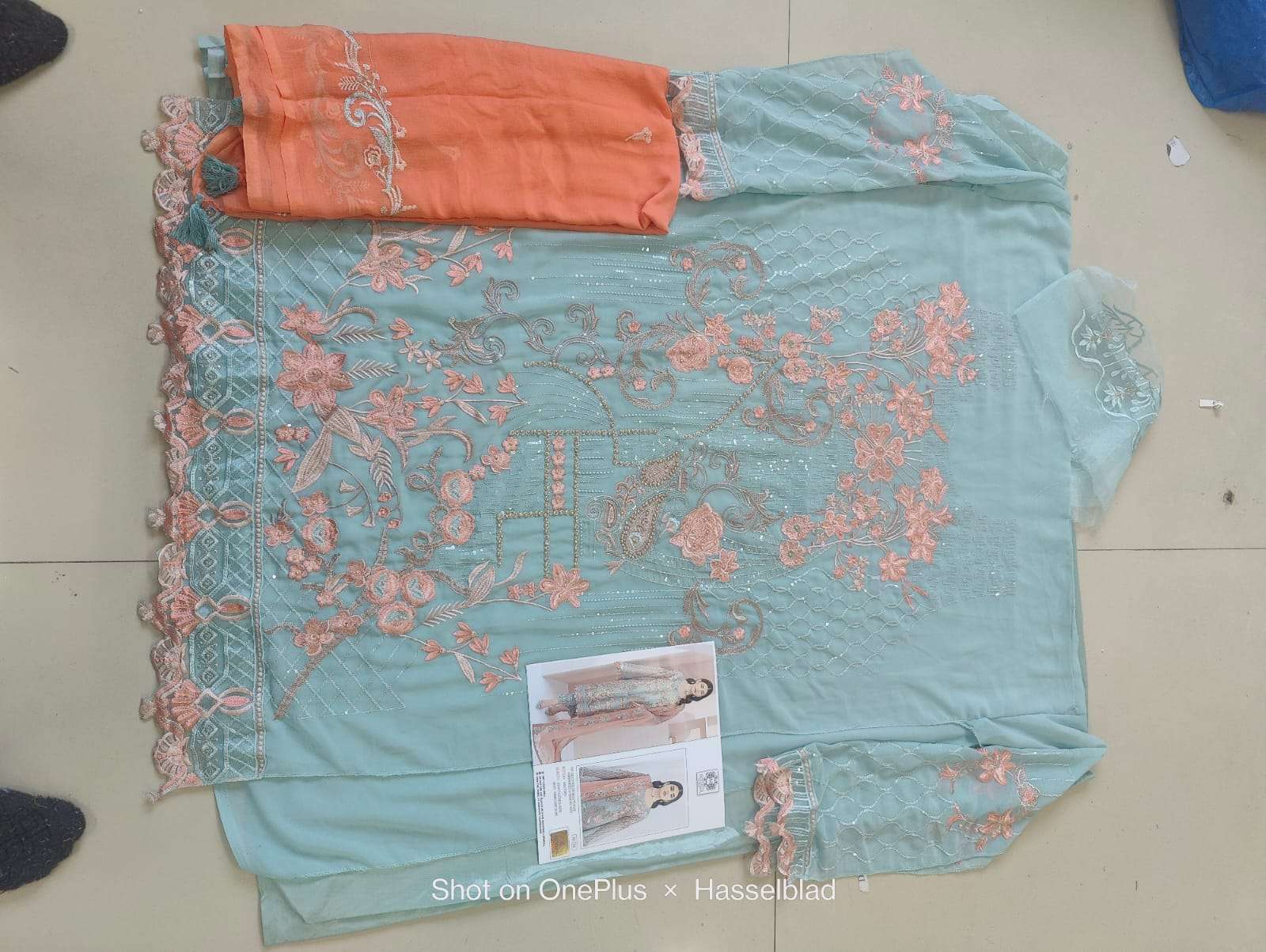 sachin and babi light blue dress SHREE FABS BIN SAEED LAWN COLLECTION VOL 04 SALWAR SUIT