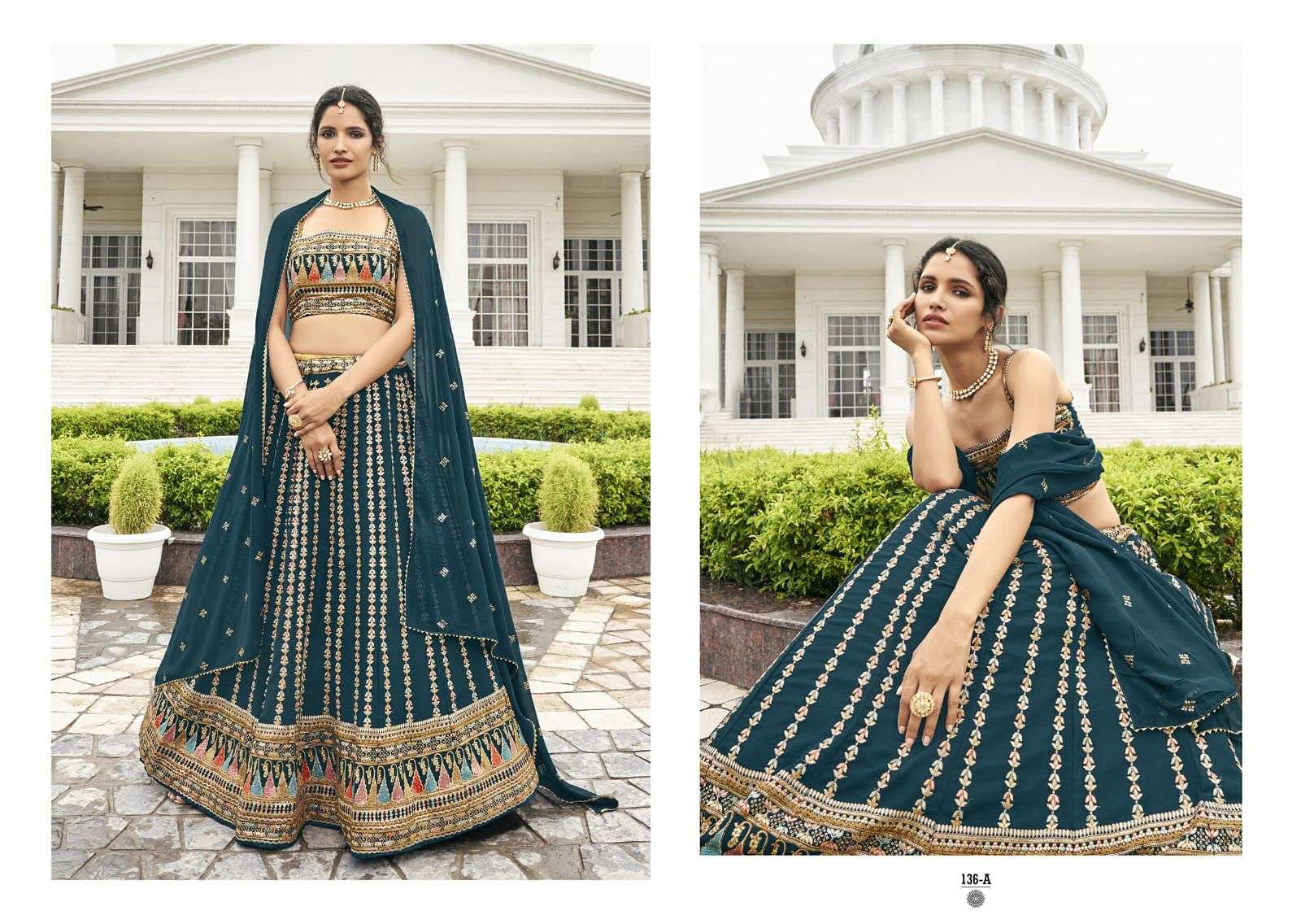 Designer Exclusive Bridal Lehenga Choli. at Rs 3333, Bridal Lehengas in  Surat