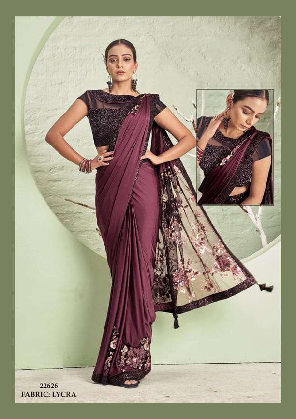 Royal 22626 Series By Mahotsav 22626 To 22634 Series Indian Traditional Wear Collection Beautiful Stylish Fancy Colorful Party Wear & Occasional Wear Fancy Sarees At Wholesale Price