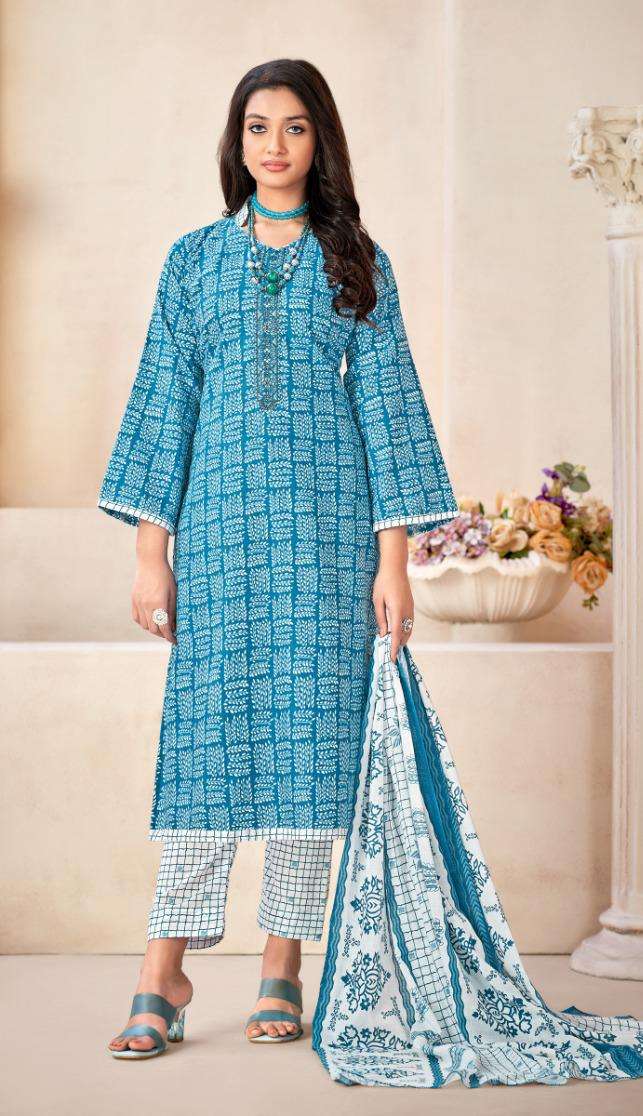 Armani By Skt Suits 78001 To 78008 Series Beautiful Festive Suits Colorful Stylish Fancy Casual Wear & Ethnic Wear Pure Cotton Embroidered Dresses At Wholesale Price