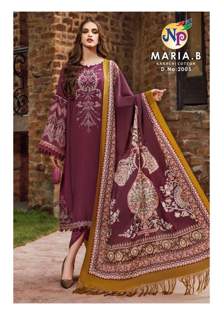 Maria.B Vol-2 By Nand Gopal Prints 2001 To 2008 Series Beautiful Festive Suits Colorful Stylish Fancy Casual Wear & Ethnic Wear Pure Cotton Embroidered Dresses At Wholesale Price