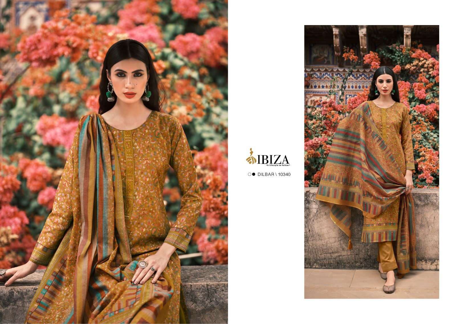 Dilbar By Ibiza 10339 To 10346 Series Designer Suits Beautiful Fancy Colorful Stylish Party Wear & Occasional Wear Pure Lawn Cotton Dresses At Wholesale Price