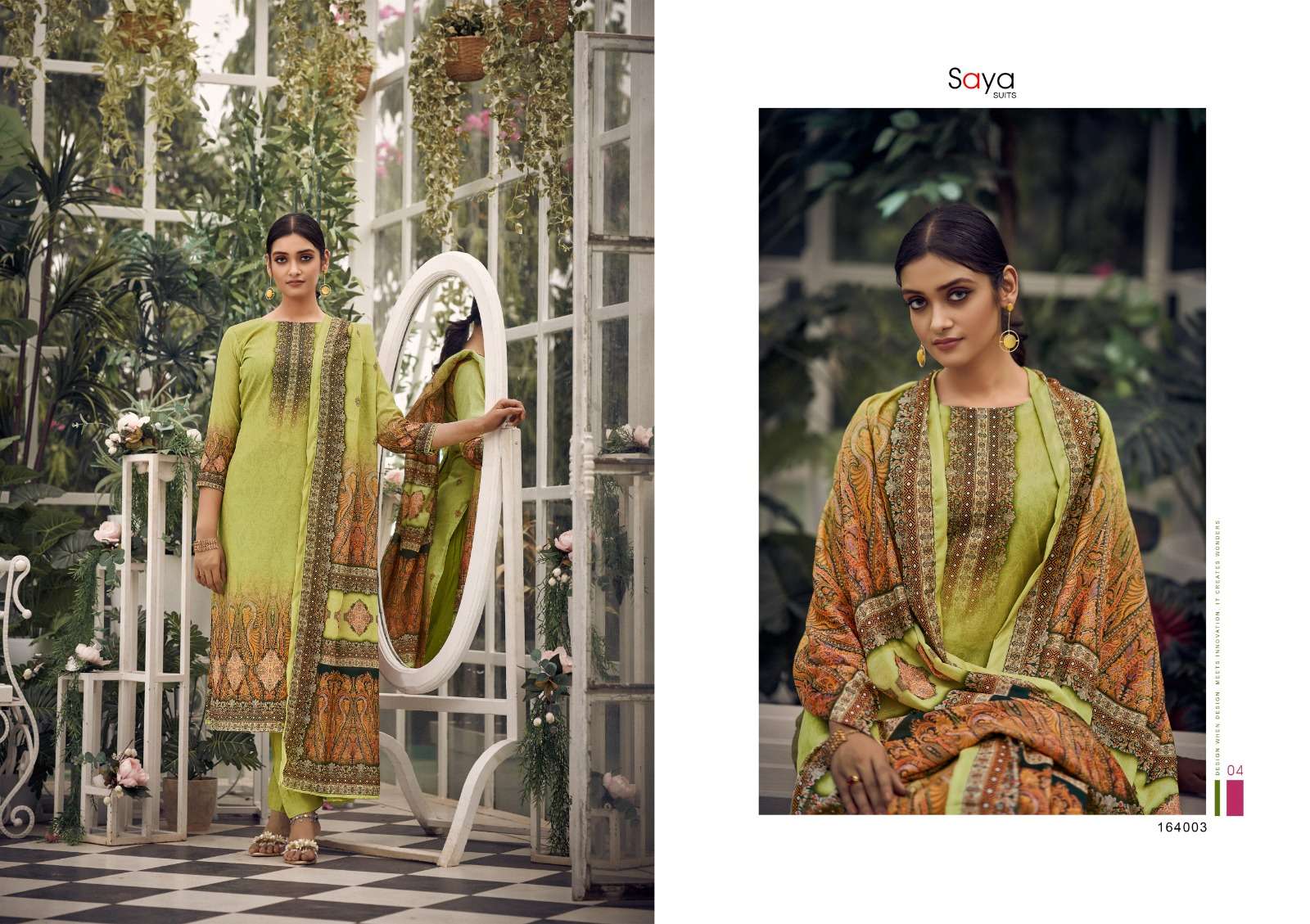 Flora By Saya Suits 164001 To 164006 Series Beautiful Festive Suits Colorful Stylish Fancy Casual Wear & Ethnic Wear Pure Cotton Dresses At Wholesale Price