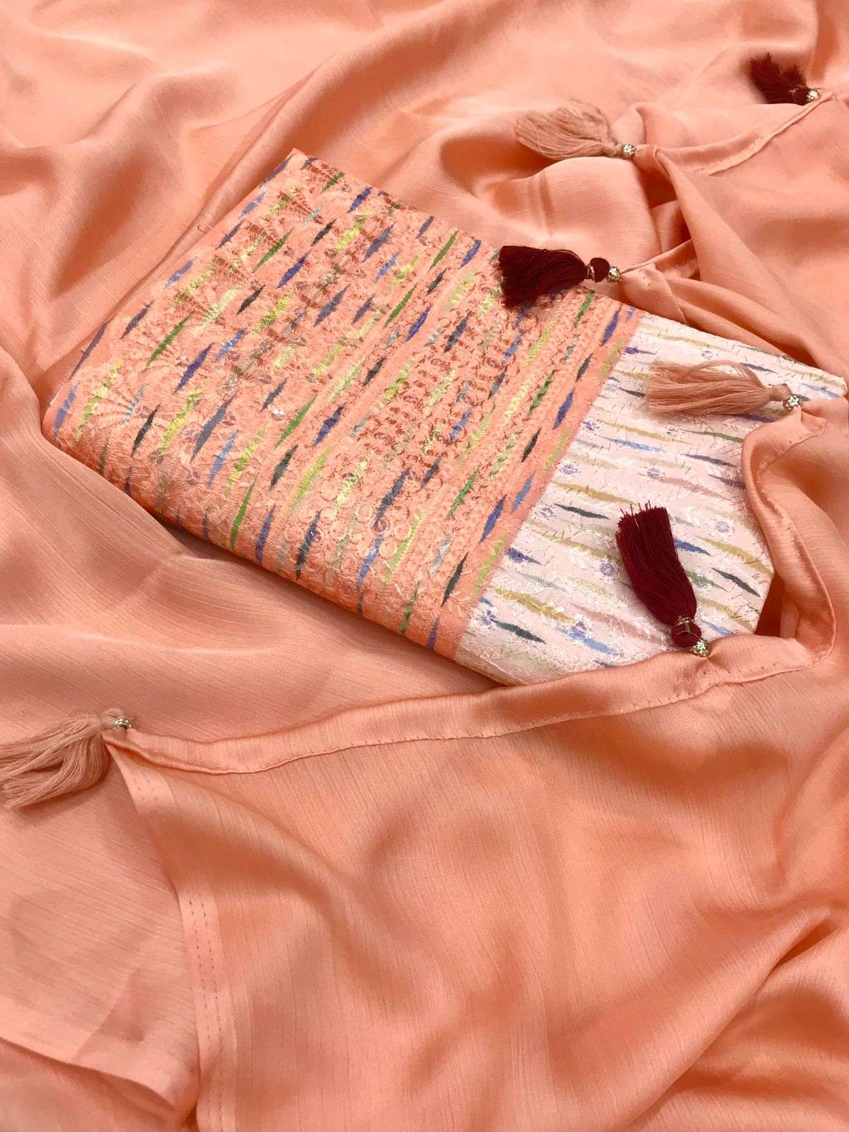 Manushi By Fashid Wholesale 01 To 06 Series Indian Traditional Wear Collection Beautiful Stylish Fancy Colorful Party Wear & Occasional Wear Soft Chinnon Sarees At Wholesale Price