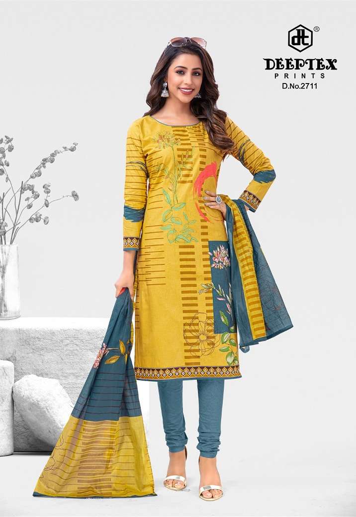Chief Guest Vol-27 By Deeptex 2701 To 2715 Series Beautiful Stylish Suits Fancy Colorful Casual Wear & Ethnic Wear & Ready To Wear Heavy Lawn Cotton Printed Dresses At Wholesale Price