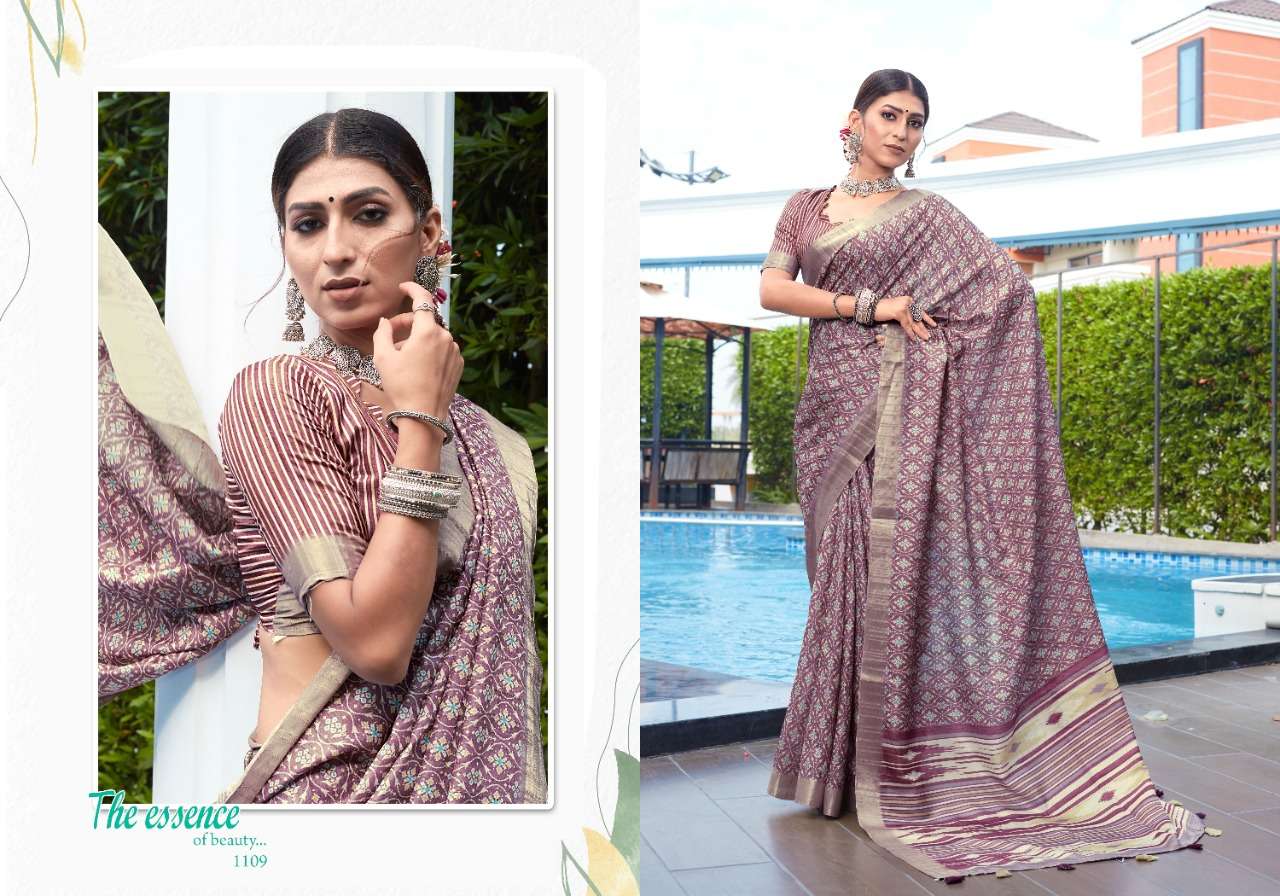 Tanishka Silk Digital Vol-1 By Mintorsi 1101 To 1110 Series Indian Traditional Wear Collection Beautiful Stylish Fancy Colorful Party Wear & Occasional Wear Banarasi Silk Sarees At Wholesale Price