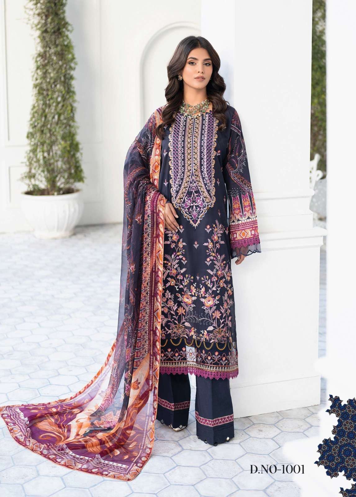 Ruhaniyat Vol-1 By Fashid Wholesale 1001 To 1006 Series Beautiful Stylish Suits Fancy Colorful Casual Wear & Ethnic Wear & Ready To Wear Pure Cotton Printed Dresses At Wholesale Price