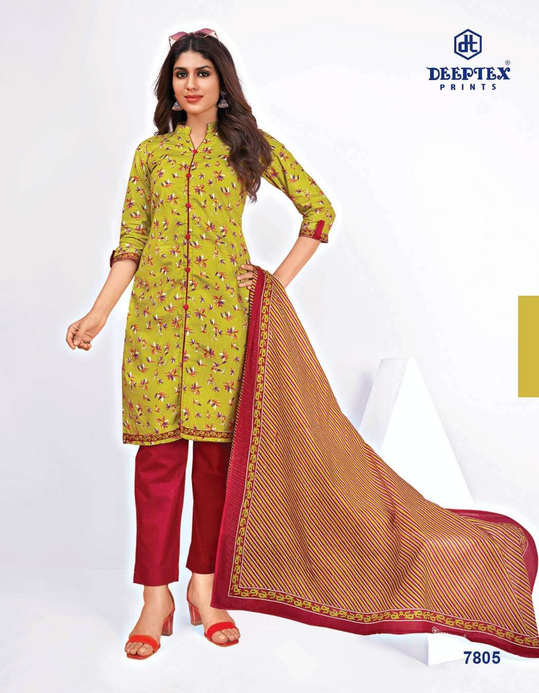Miss India Vol-78 By Deeptex 7801 To 7826 Series Beautiful Stylish Pakistani Suits Fancy Colorful Casual Wear & Ethnic Wear & Ready To Wear Pure Cotton Print Dresses At Wholesale Price