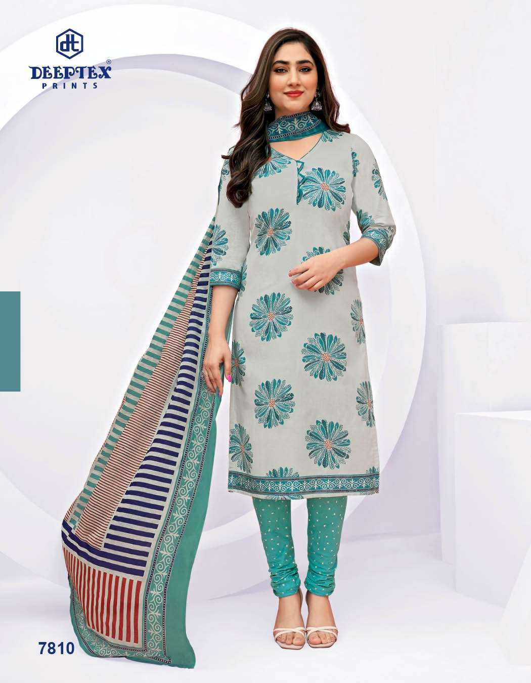 Miss India Vol-78 By Deeptex 7801 To 7826 Series Beautiful Stylish Pakistani Suits Fancy Colorful Casual Wear & Ethnic Wear & Ready To Wear Pure Cotton Print Dresses At Wholesale Price