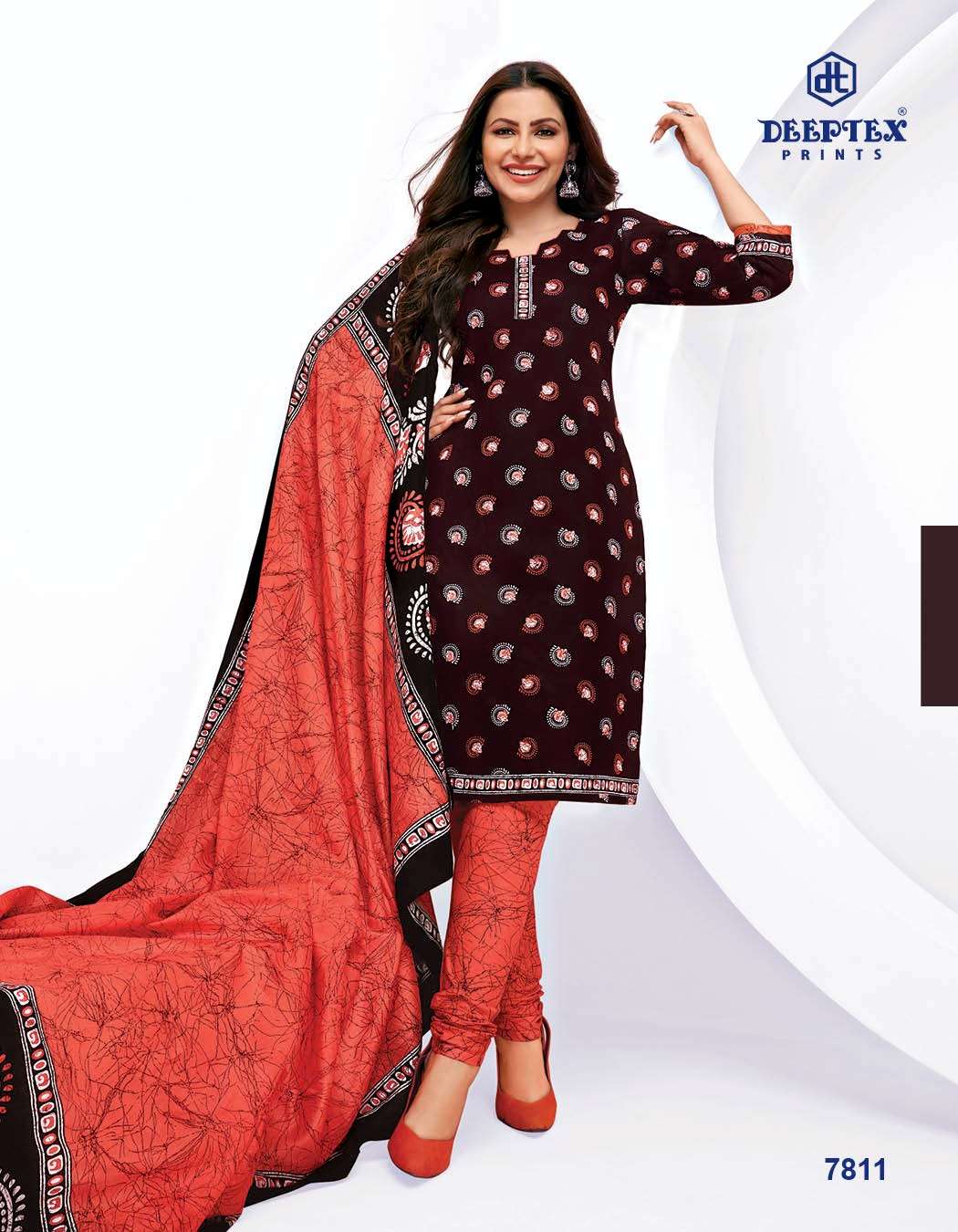 Miss India Vol-78 By Deeptex 7801 To 7826 Series Beautiful Stylish Pakistani Suits Fancy Colorful Casual Wear & Ethnic Wear & Ready To Wear Pure Cotton Print Dresses At Wholesale Price