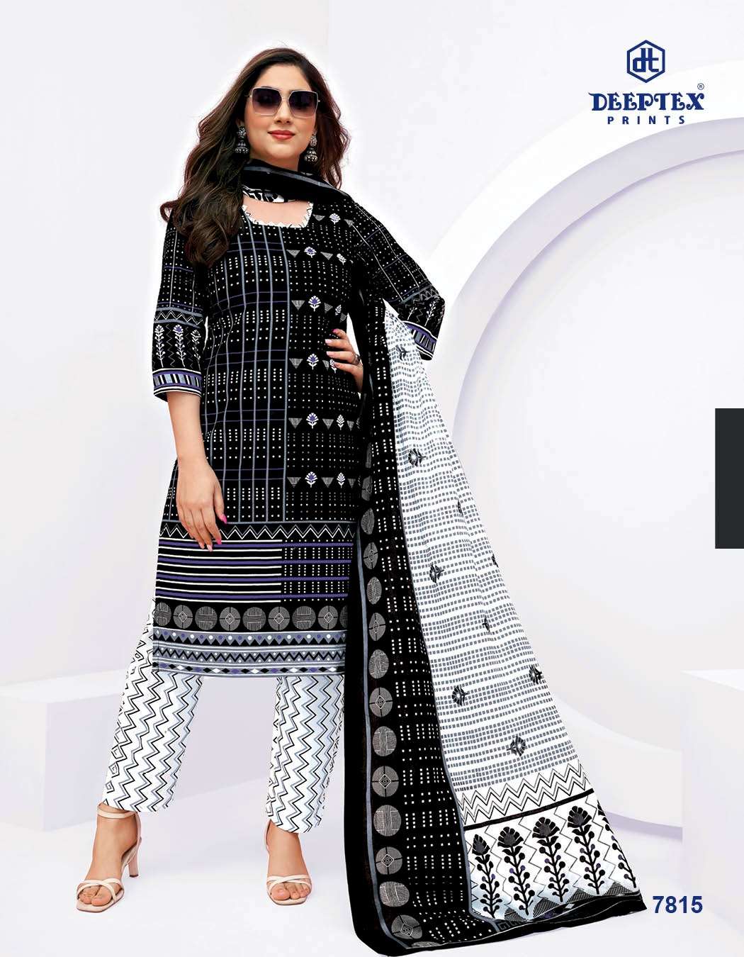 Miss India Vol-78 By Deeptex 7801 To 7826 Series Beautiful Stylish Pakistani Suits Fancy Colorful Casual Wear & Ethnic Wear & Ready To Wear Pure Cotton Print Dresses At Wholesale Price